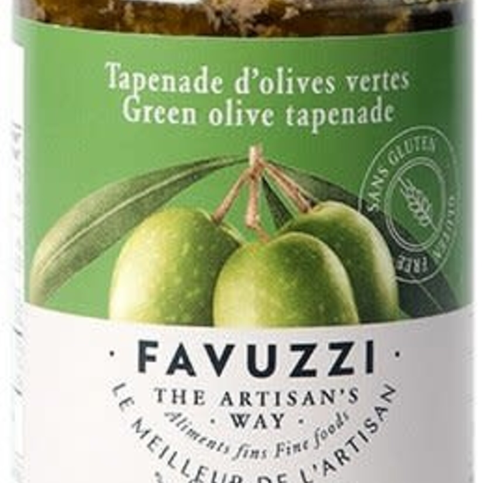 Favuzzi Tapenade d'olives vertes
