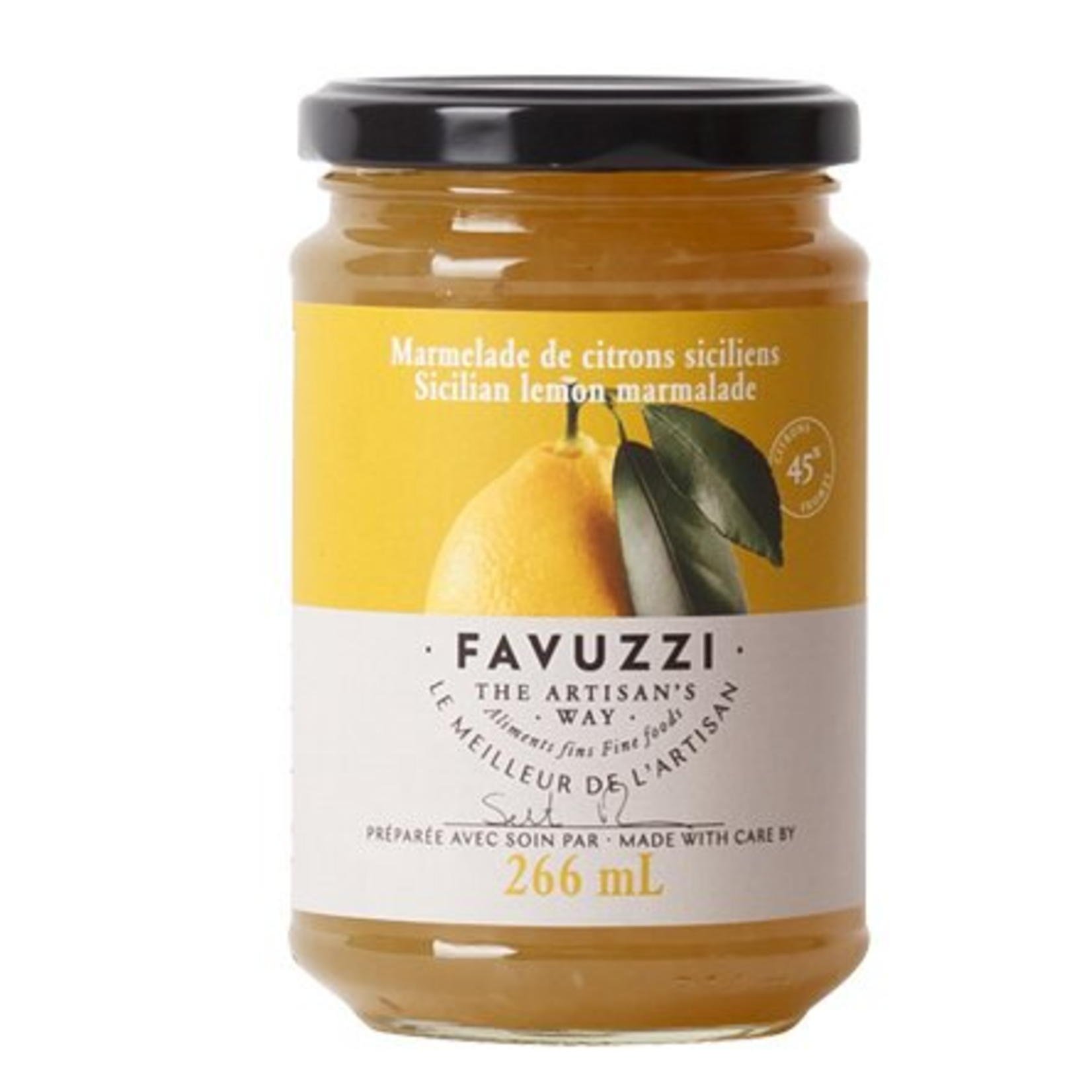 Favuzzi Marmelade  de citrons sicilien