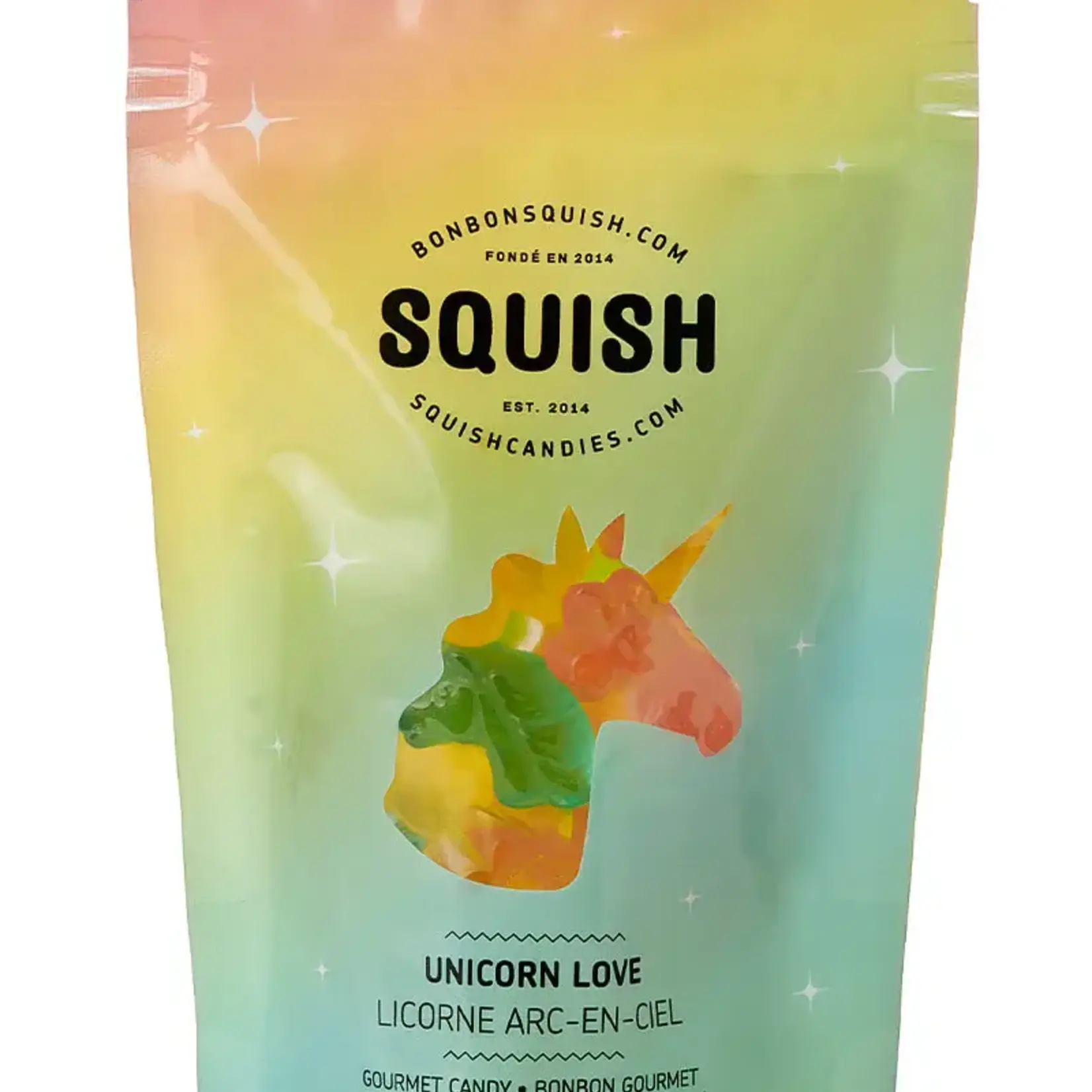 Squish - Favuzzi Licornes arc-en-ciel - Bonbons Squish