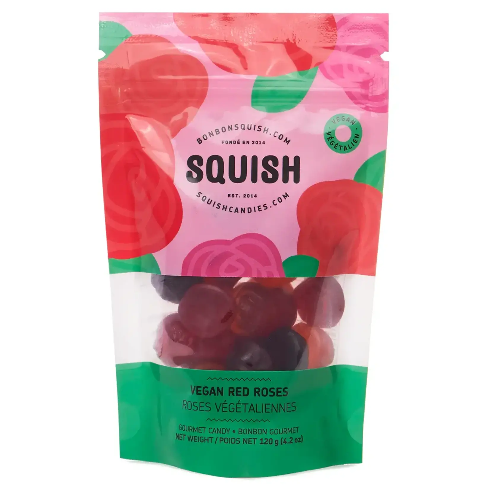 Squish - Favuzzi Roses végétaliennes - Bonbons Squish