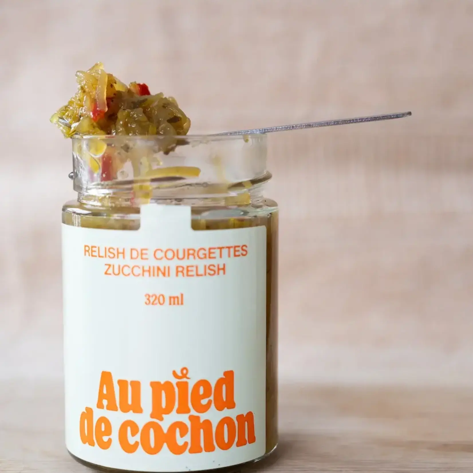 Favuzzi Relish aux courgettes  - Au pied de cochon