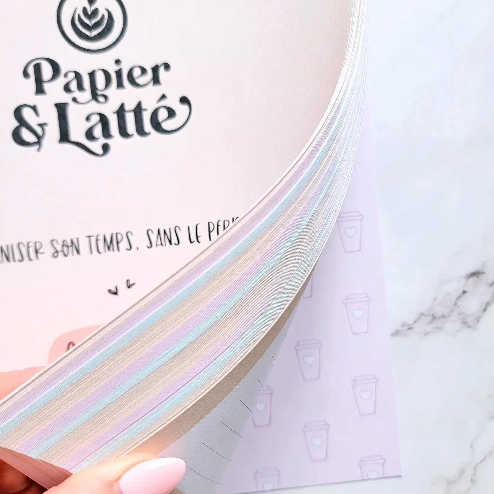 Papier & Latté Agenda 4e édition -Isaella -  non-daté