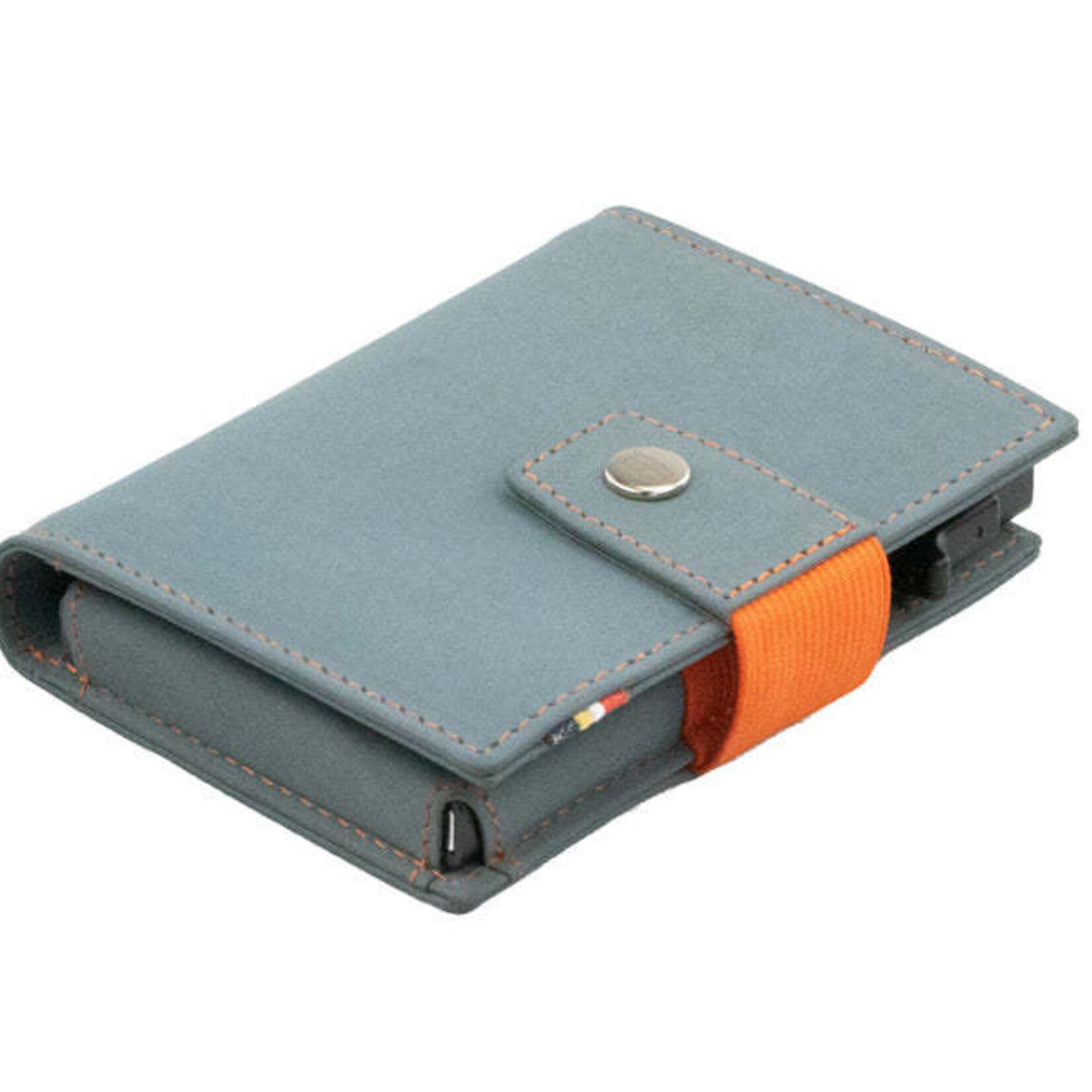 Garzini Portefeuille métallique - Bleu et orange