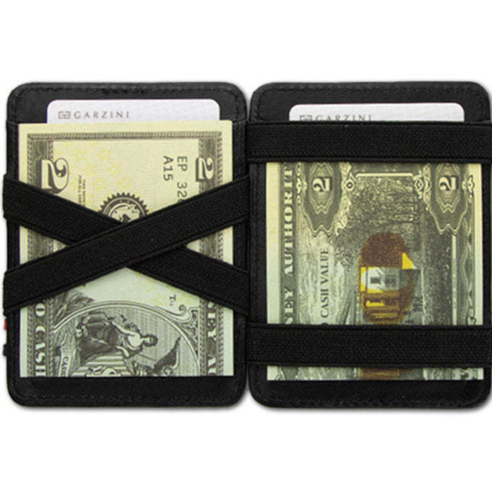 Garzini Portefeuille RFID - Magique urbain - Noir