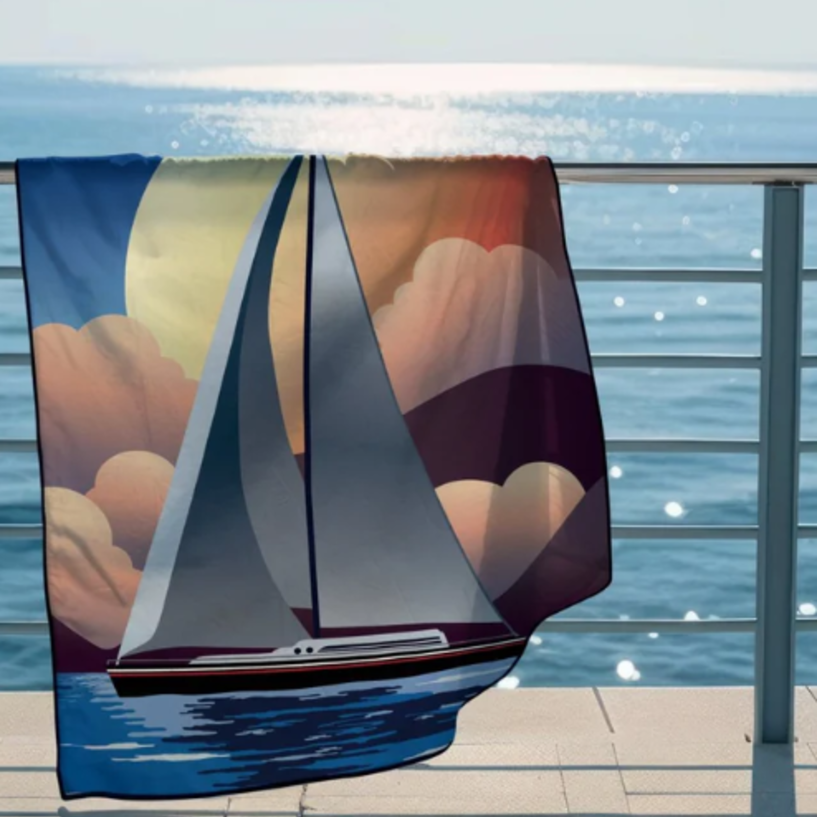 Solem Serviette de plage - Transatlantique XL