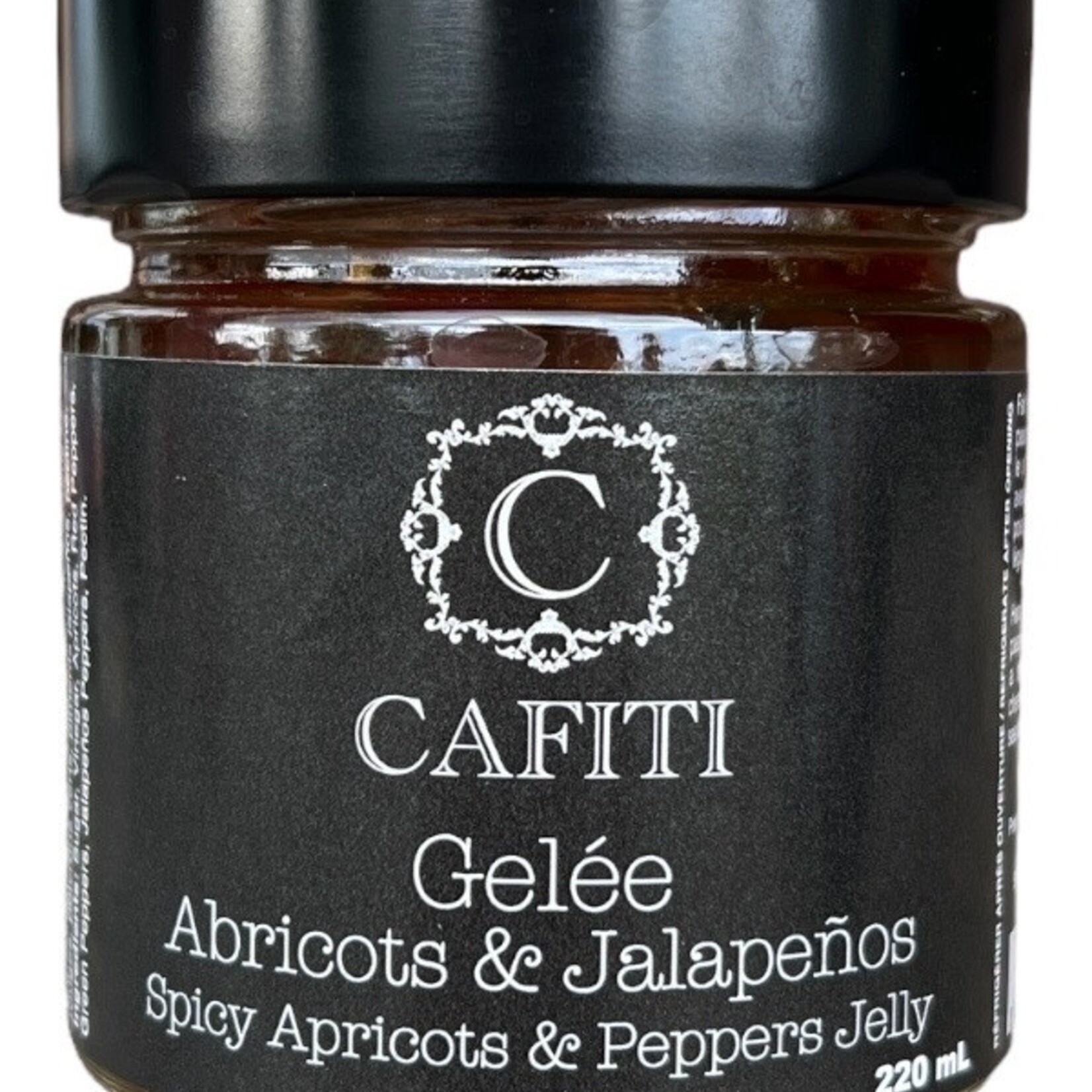 Cafiti Gelée -abricots et jalapenos - Cafiti