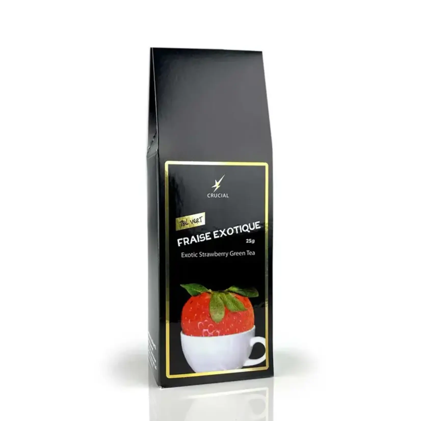 La maison du bleuet Thé vert à la fraise exotique - 25g
