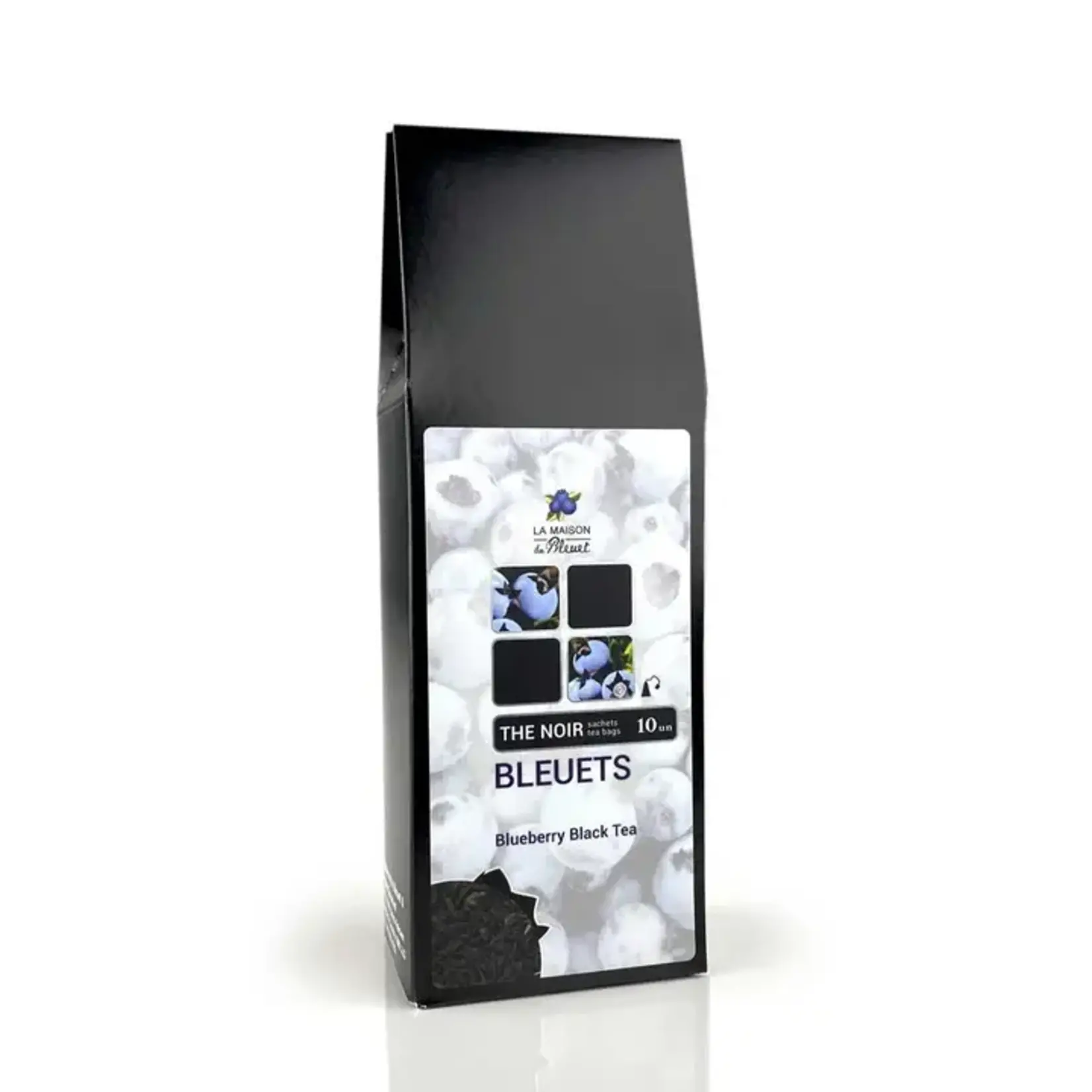 La maison du bleuet Thé noir aux bleuets - 10 sachets