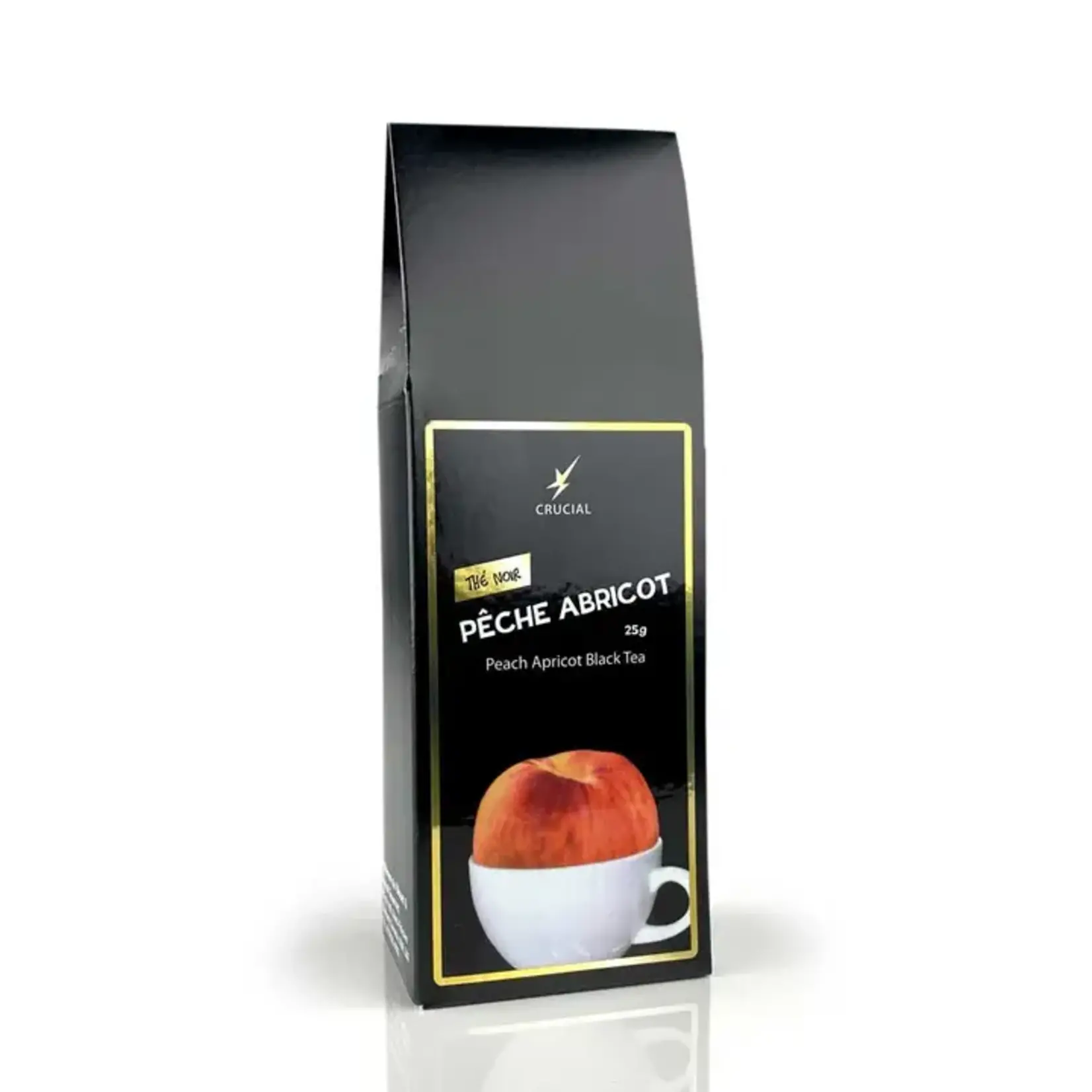 La maison du bleuet Thé noir à la pêche abricot - 25g