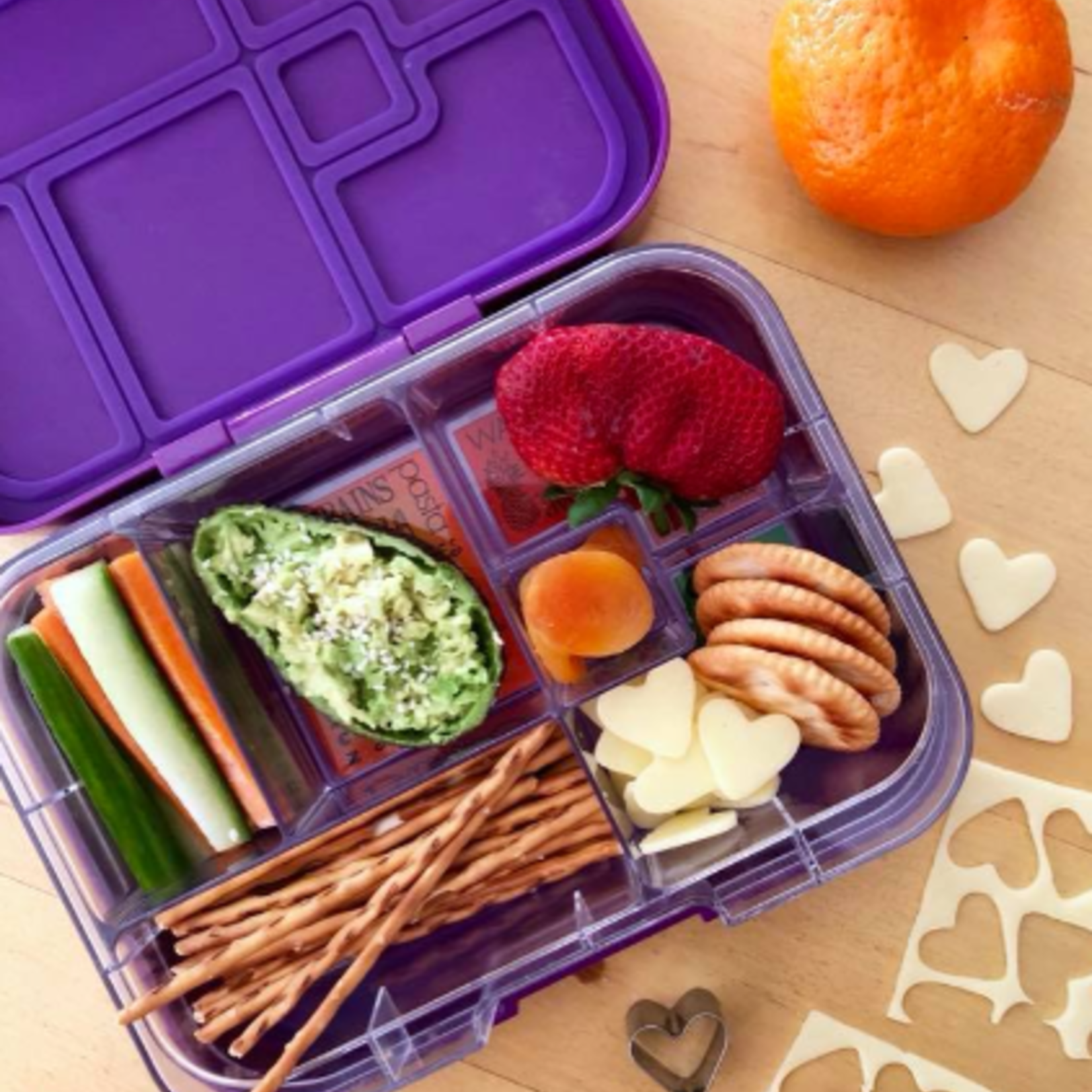 Munchbox Boîte Munchbox maxi 6 - Paon violet