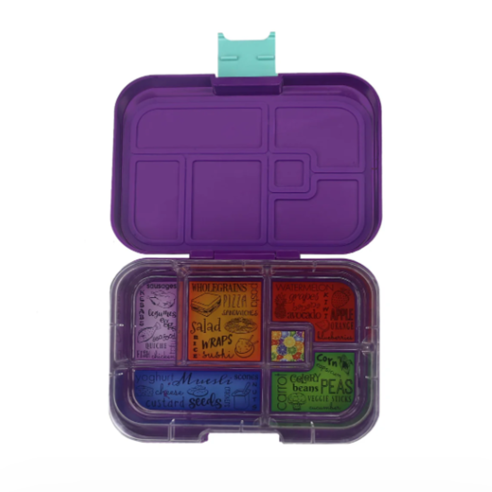 Munchbox Boîte Munchbox maxi 6 - Paon violet