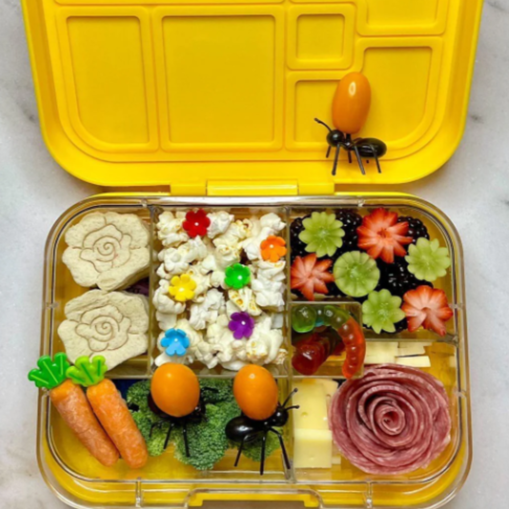 Munchbox Boîte Munchbox maxi 6 - Jaune soleil