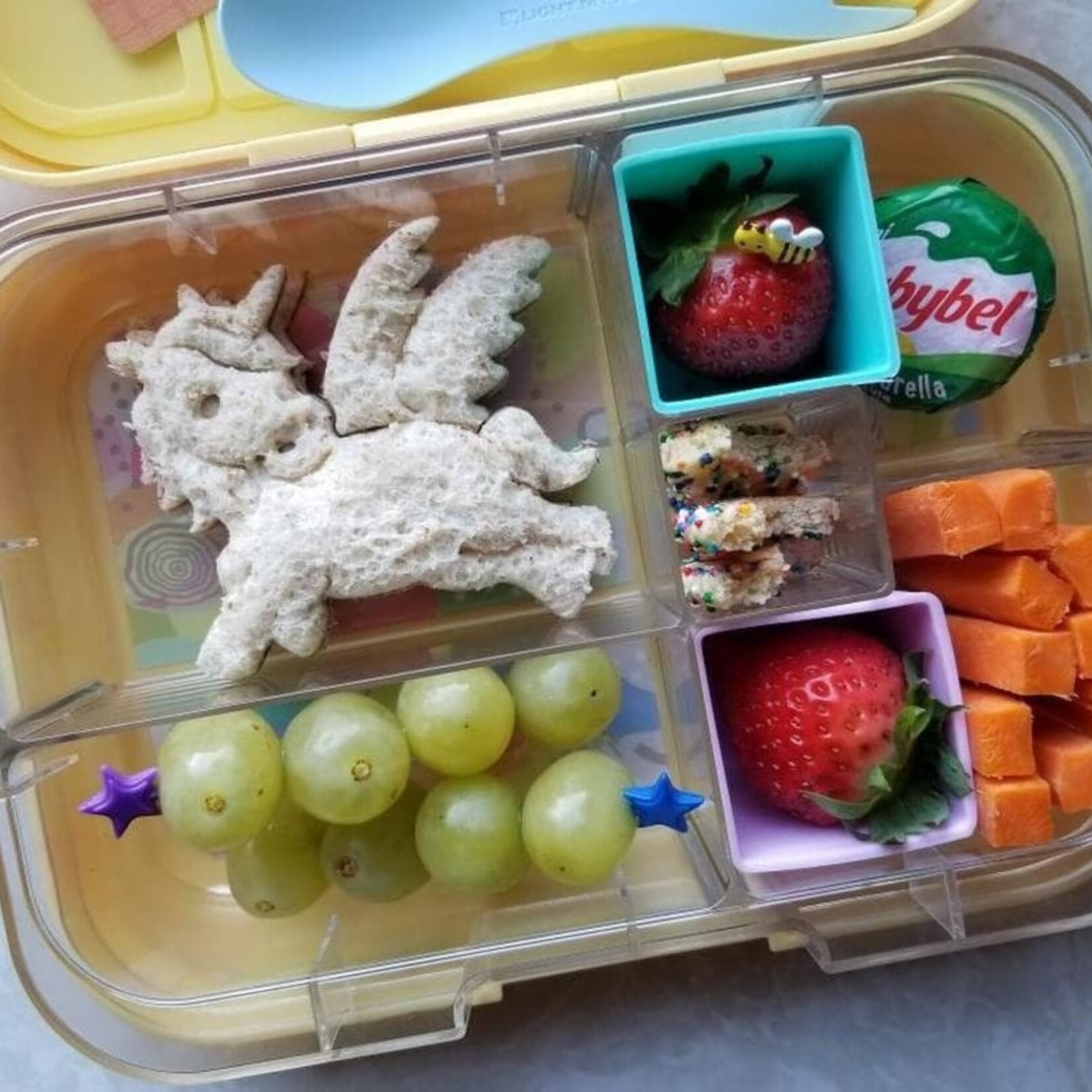 Munchbox Boîte Munchbox midi 5 - Jaune limonade