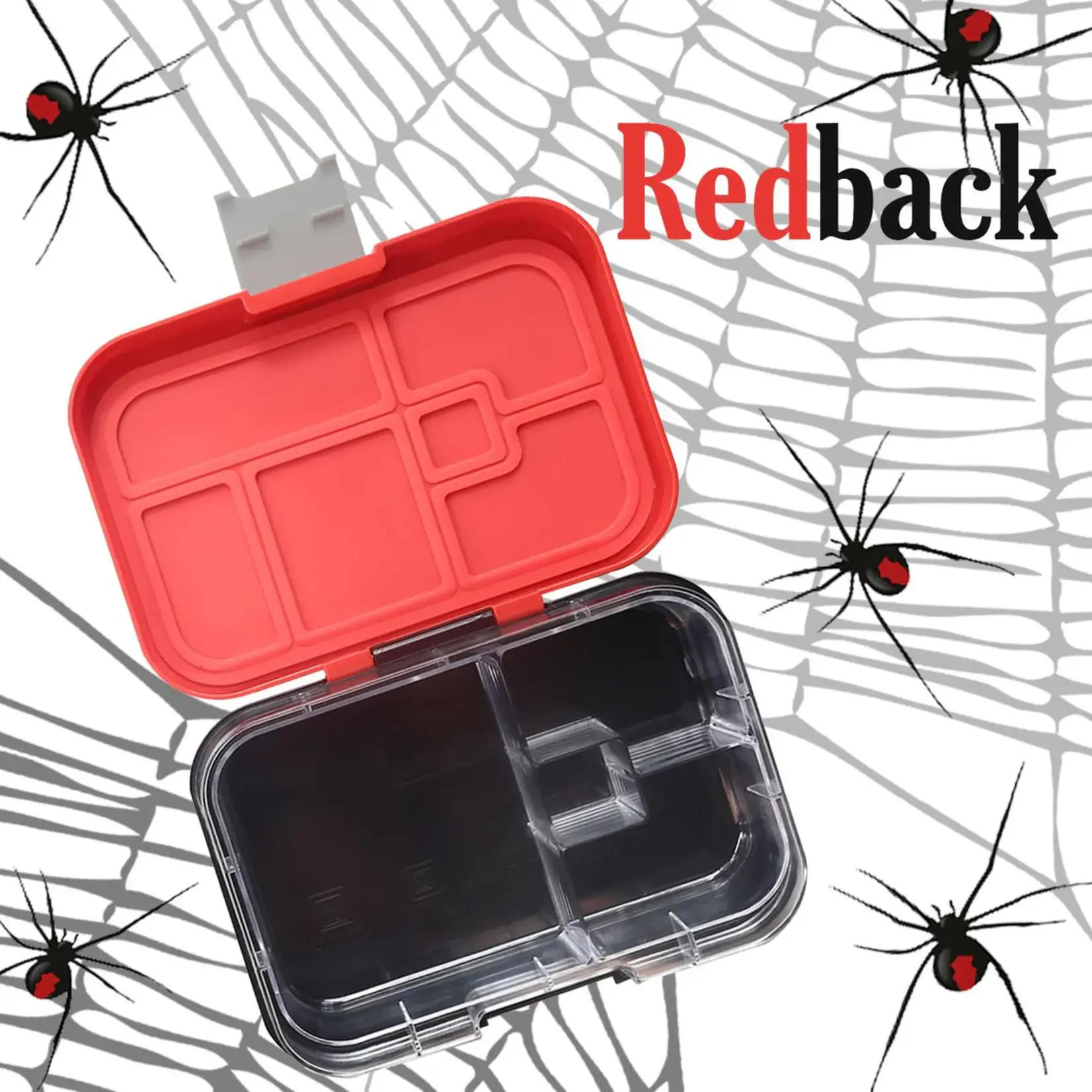 Munchbox Boîte Munchbox mini 4 - Rouge et noir