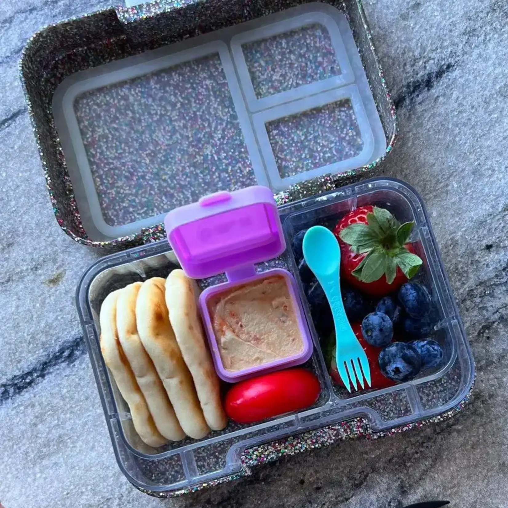 Munchbox Munchbox - Ensemble de 2 pods - Rose