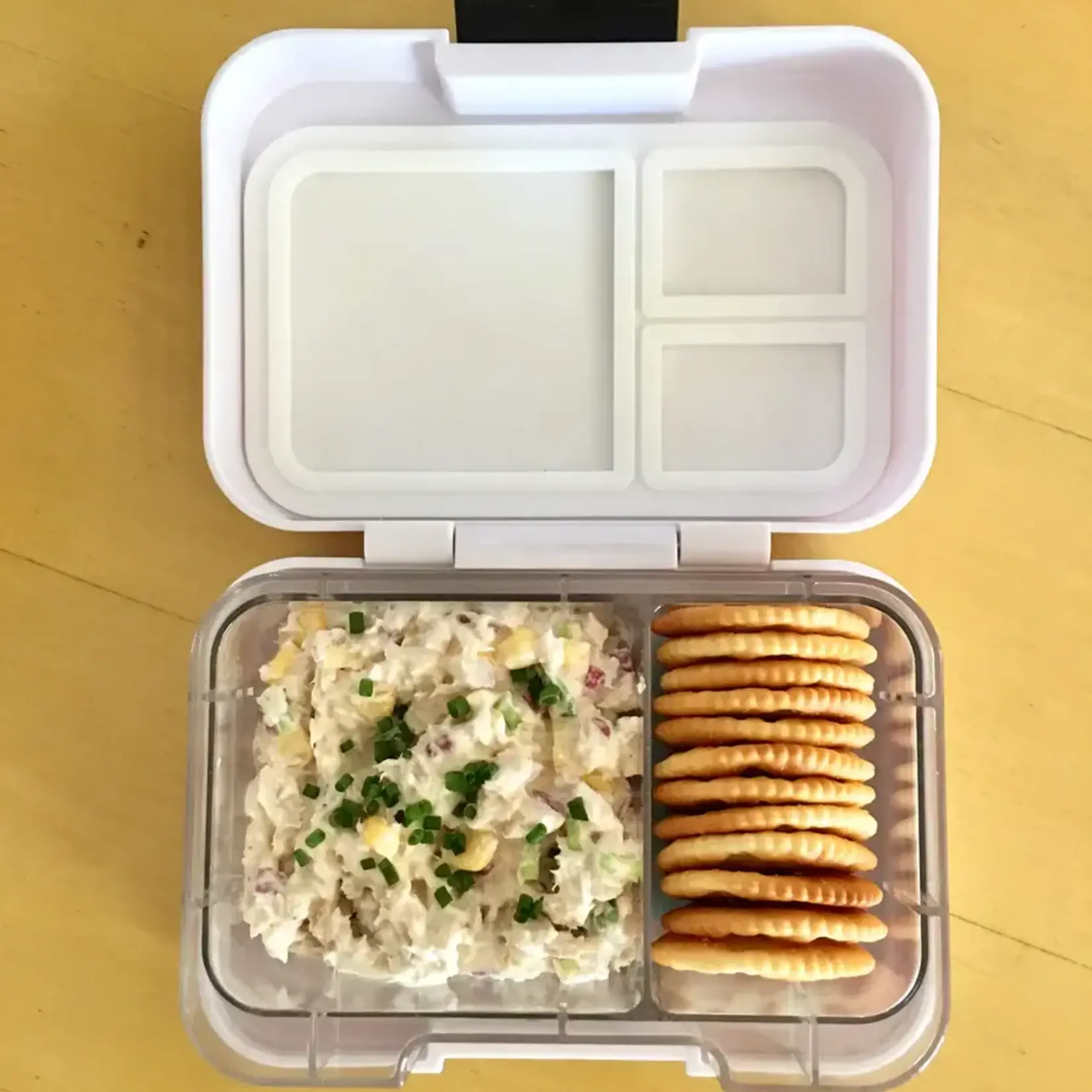 Munchbox Boîte Munchi collation - Blanc perle