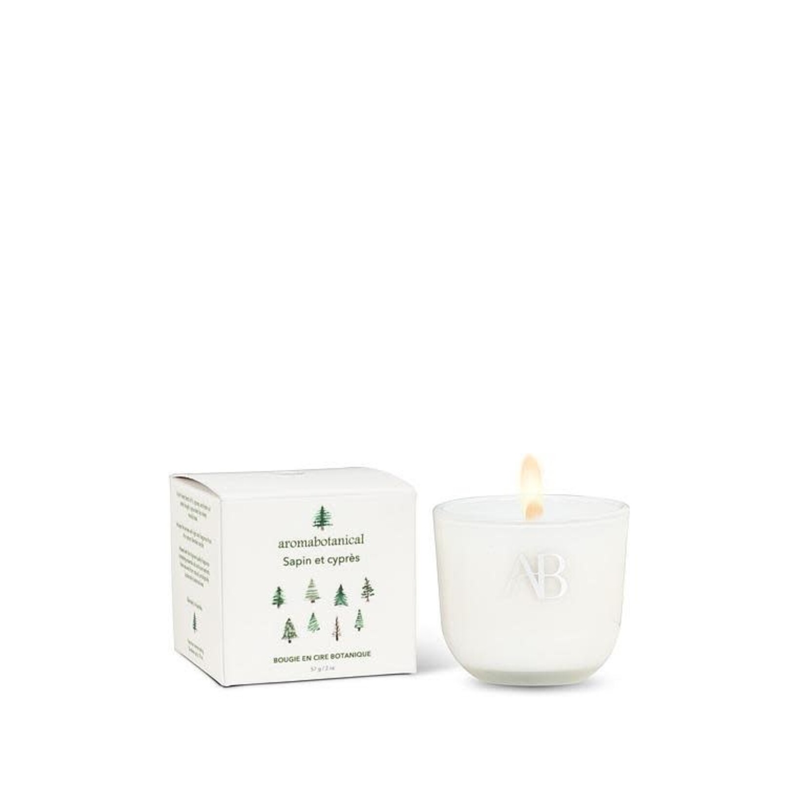 Abbott Mini chandelle 2 oz - Sapin et cyprès