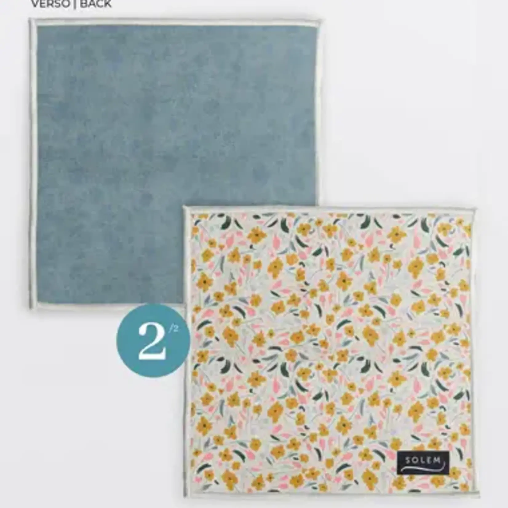 Solem Lingettes à lunettes - Harmonie florale (Lot de 2)