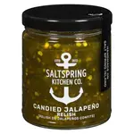 SaltSpring Kitchen ltd Relish de jalapenos confits - 250ml