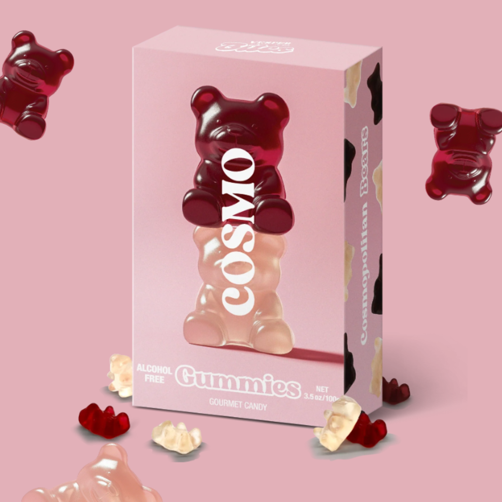 Vesper Bonbons cocktails sans alcool - Cosmo