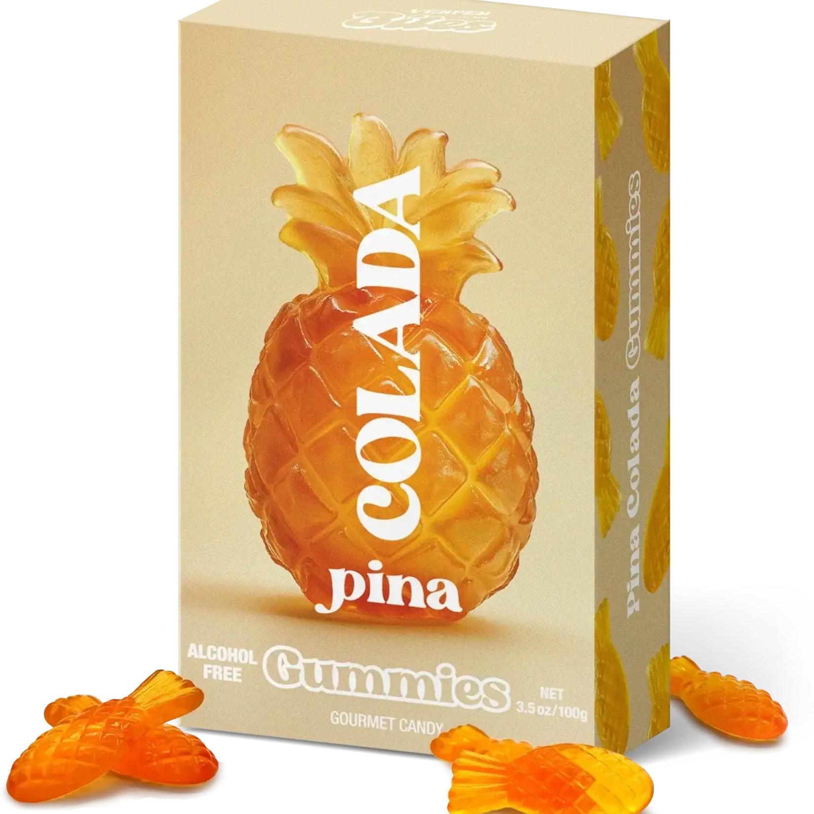 Vesper Bonbons cocktails sans alcool - Pina Colada