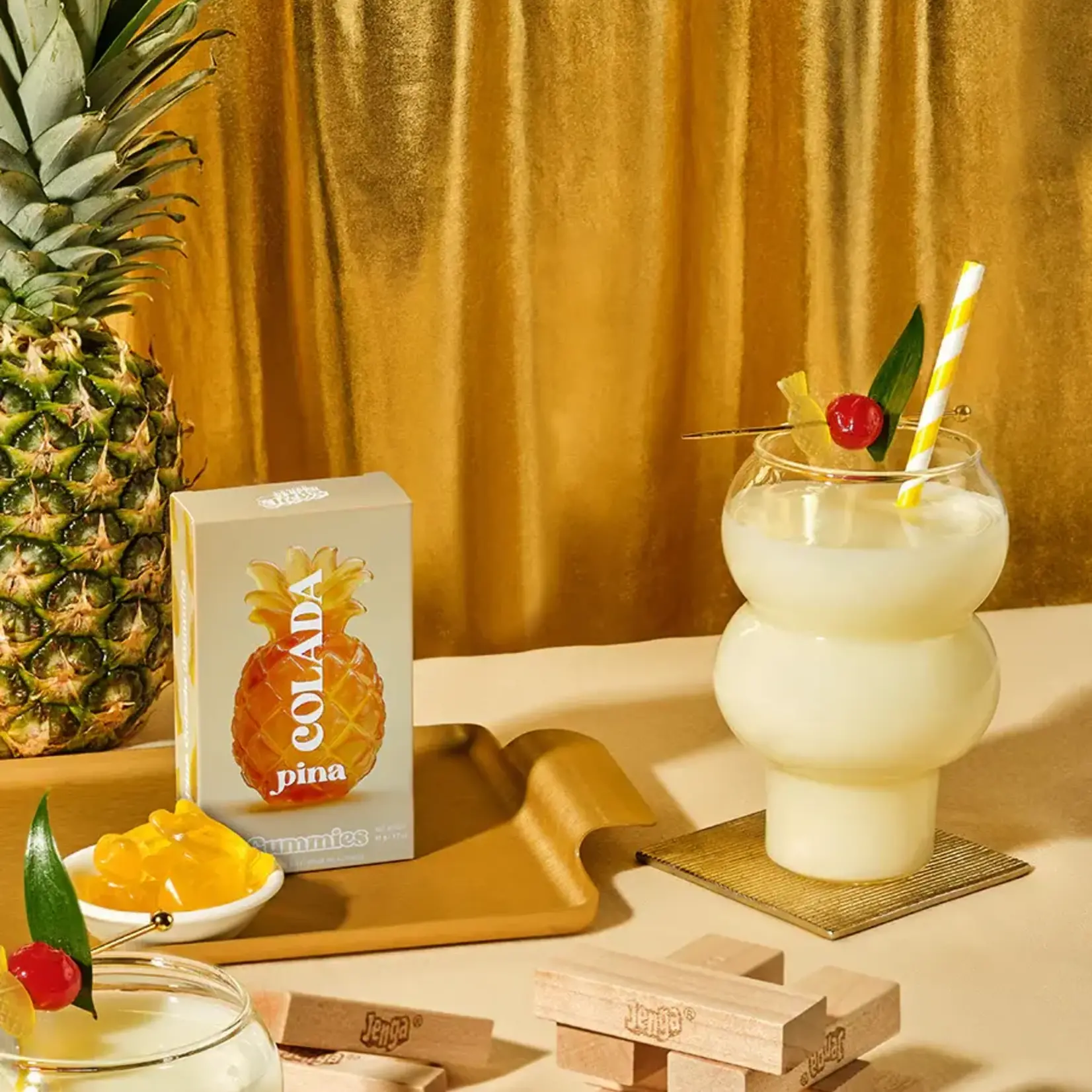 Vesper Bonbons cocktails sans alcool - Pina Colada