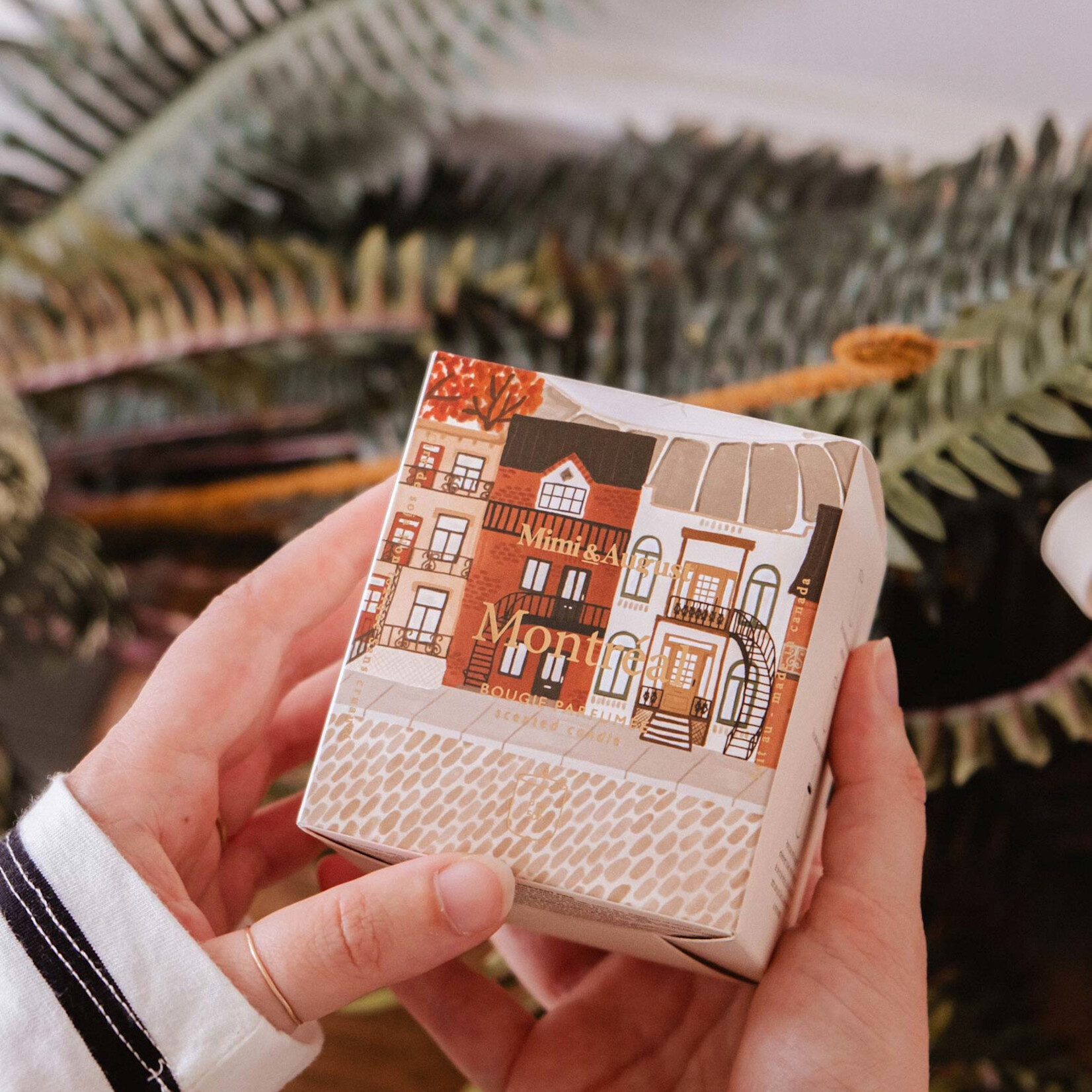 Mimi and August Montréal - Bougie réutilisable - 8 oz