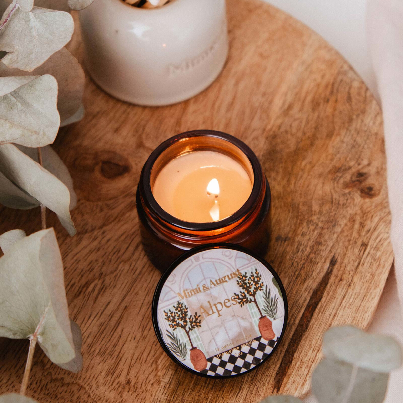 Mimi and August Alpes - Bougie réutilisable - 2 oz