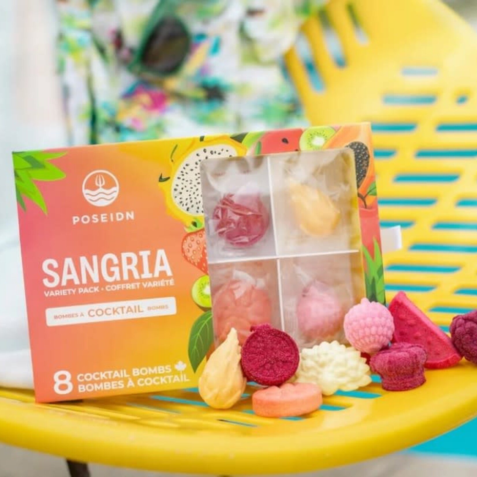 Poseidn Coffret Variété de Sangria  - 8 assorties
