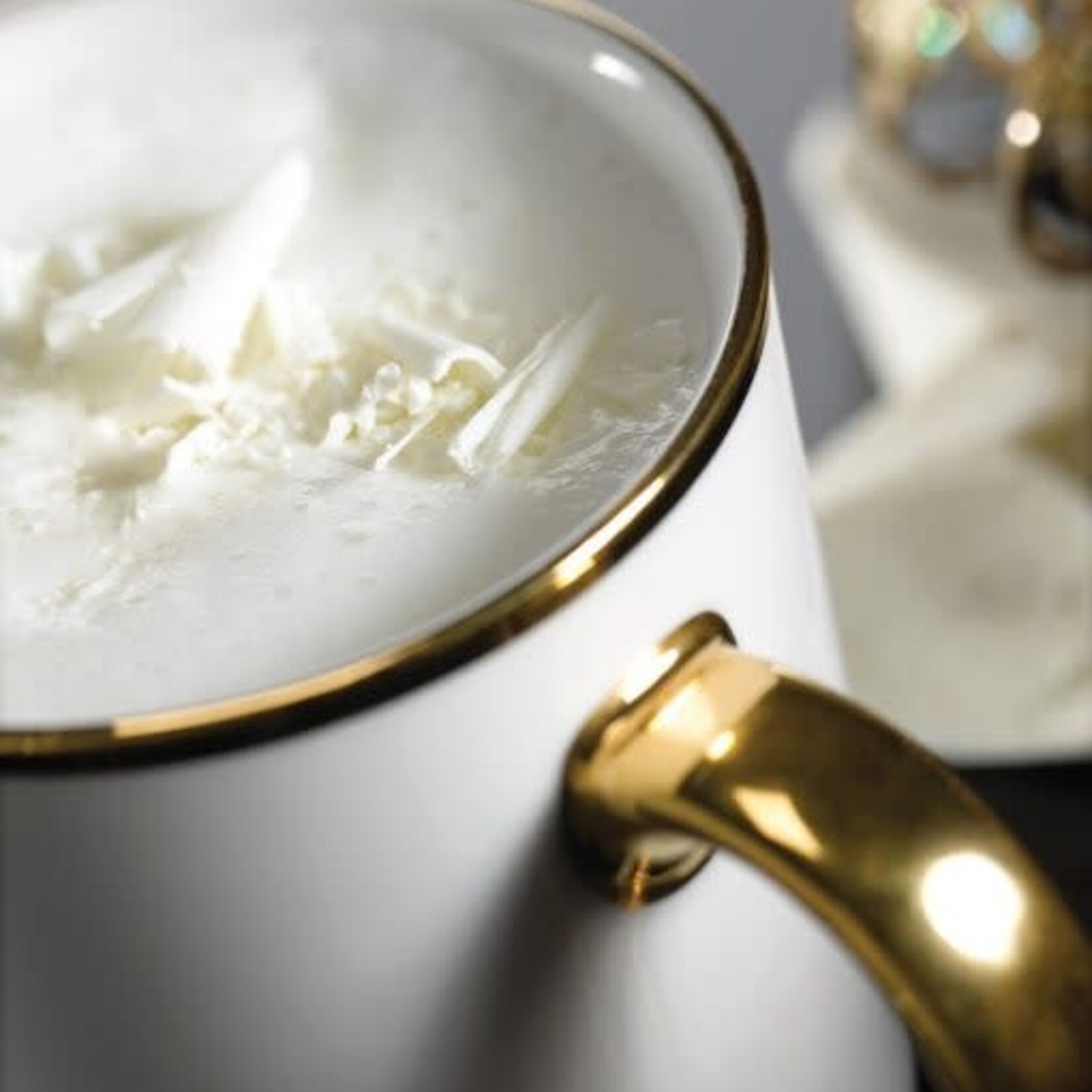 Gourmet du Village Mini chocolat chaud - Sans sucre ajouté - Blanc