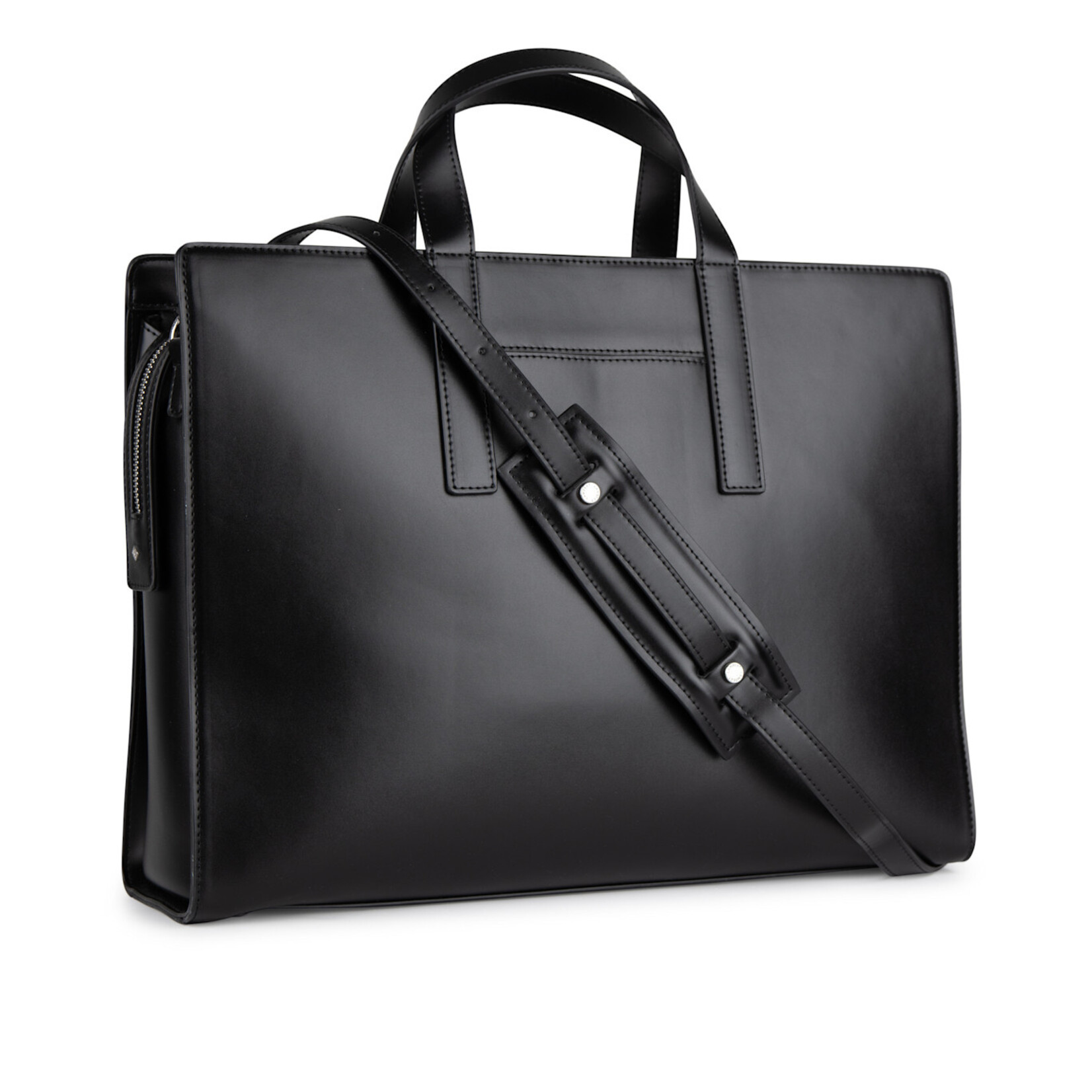 Lambert Le Helia - Malette 2 en 1 en cuir vegan recyclé - Noir