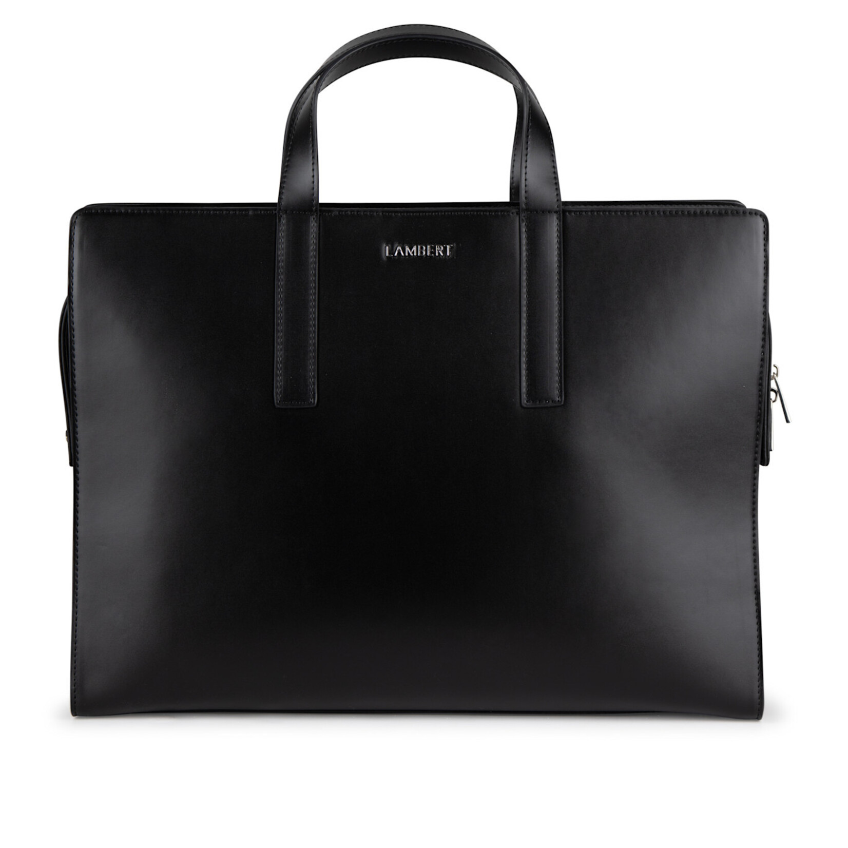 Lambert Le Helia - Malette 2 en 1 en cuir vegan recyclé - Noir