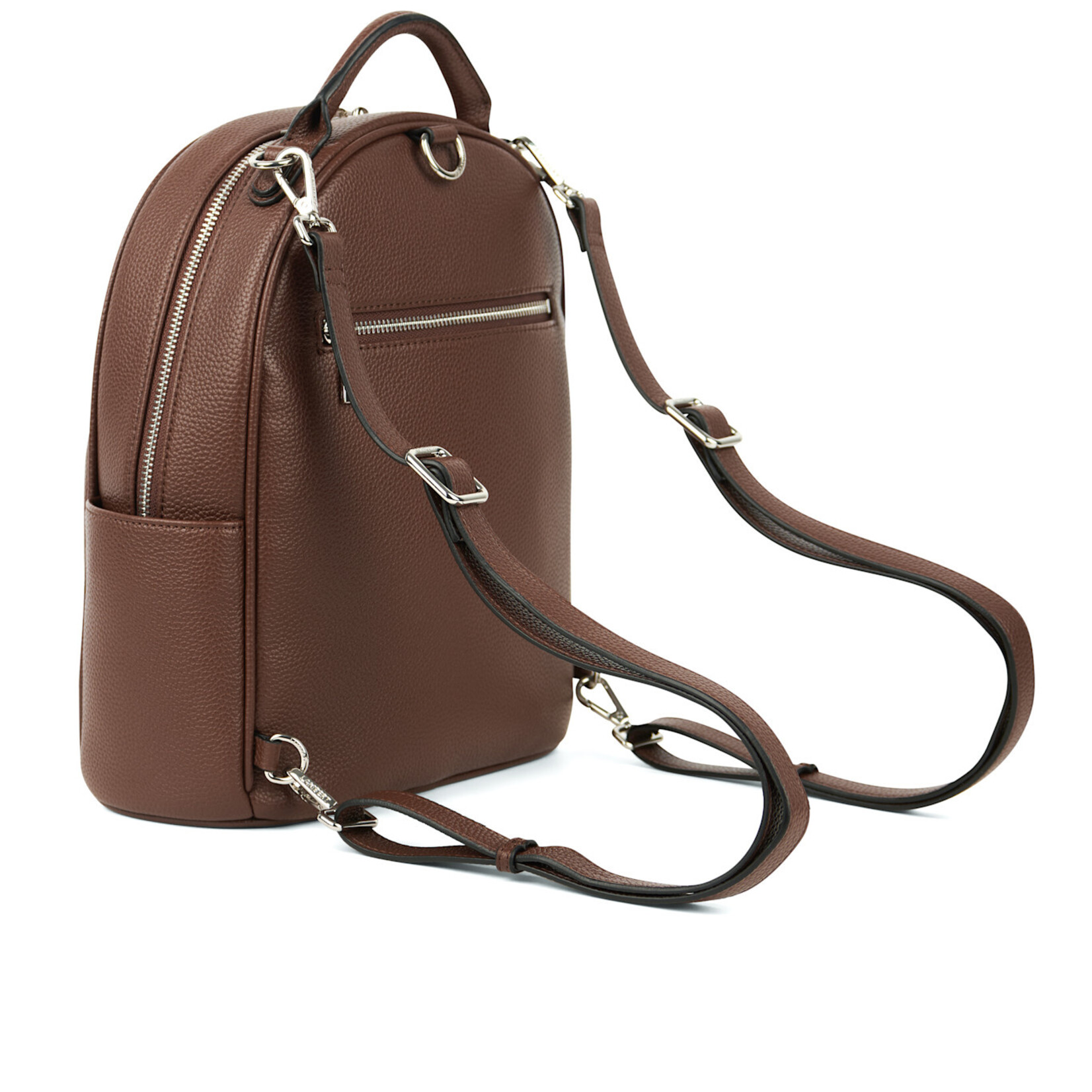 Lambert Le Maude - Sac à dos 3-en-1 en cuir végan - Chocolat