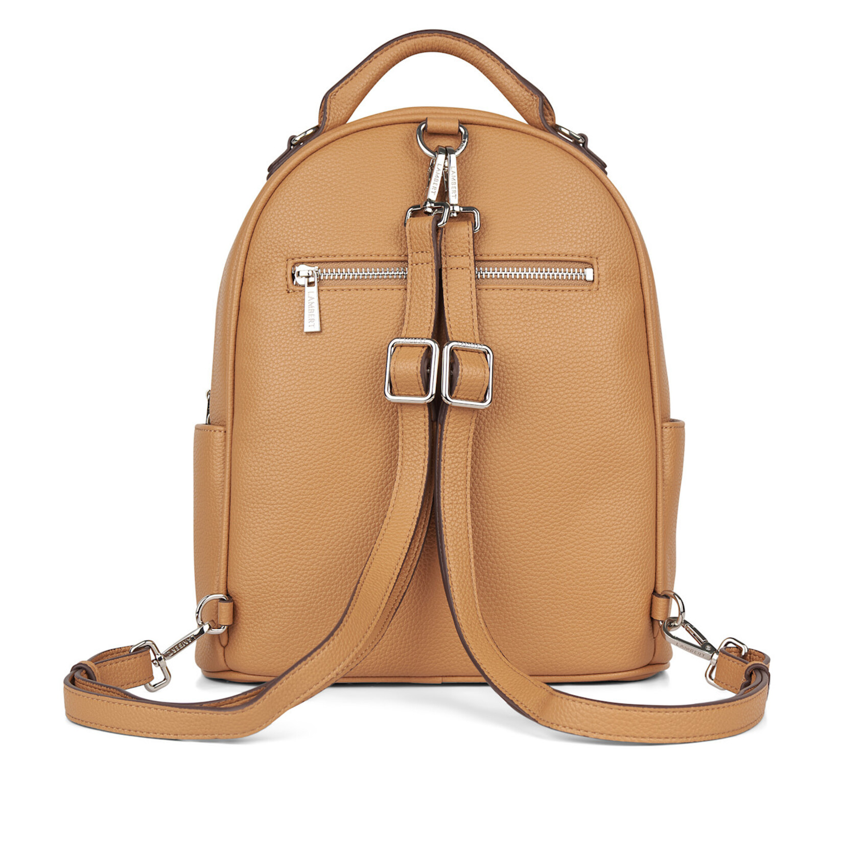 Lambert Le Maude - Sac à dos 3-en-1 en cuir végan - Camel