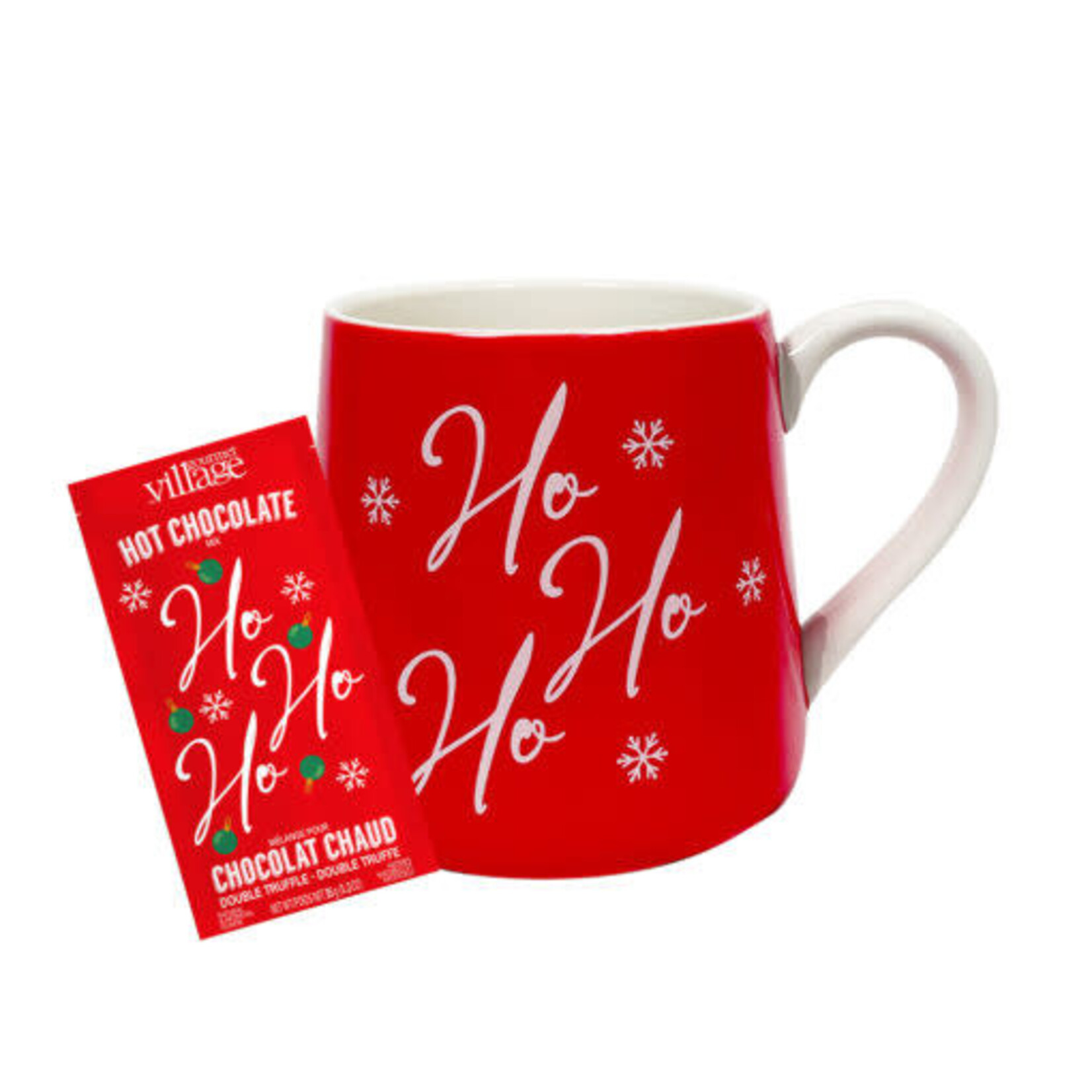 Gourmet du Village Tasse rouge et chocolat chaud - Ho Ho Ho