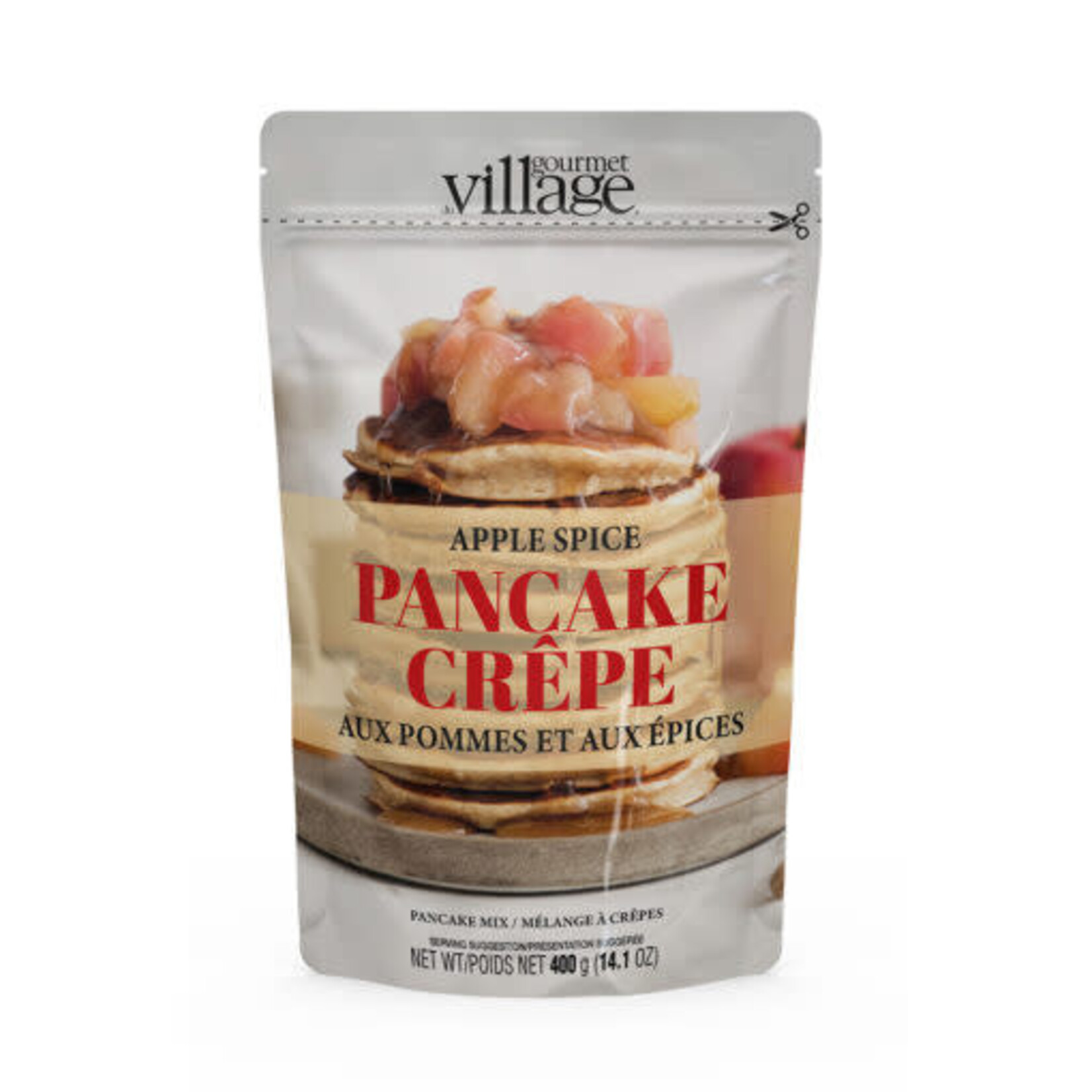 Gourmet du Village Mélange pour crêpes - Pommes et épices