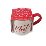 Gourmet du Village Tasse blanche et chocolat chaud - Noël
