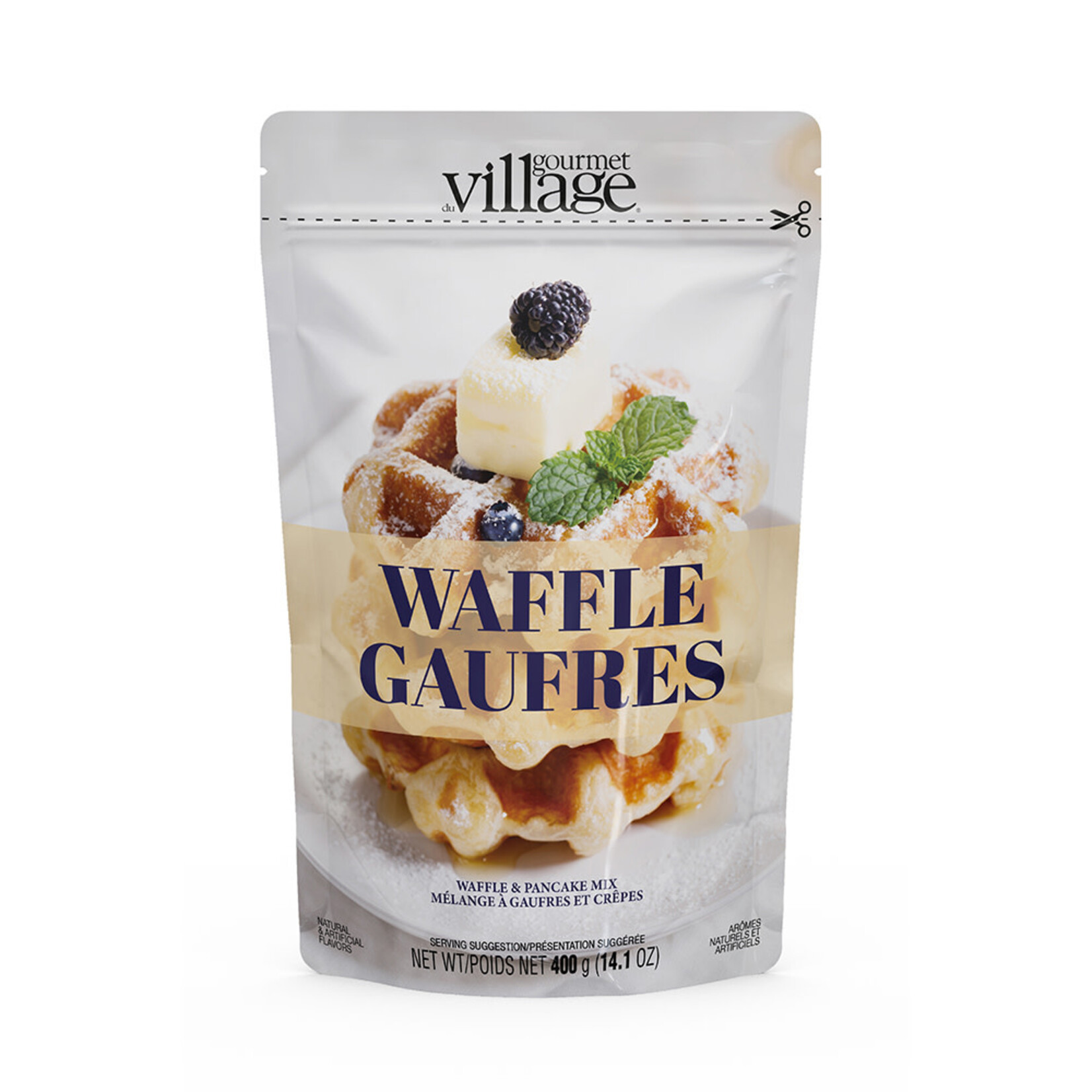 Gourmet du Village Mélange pour gaufres et crêpes
