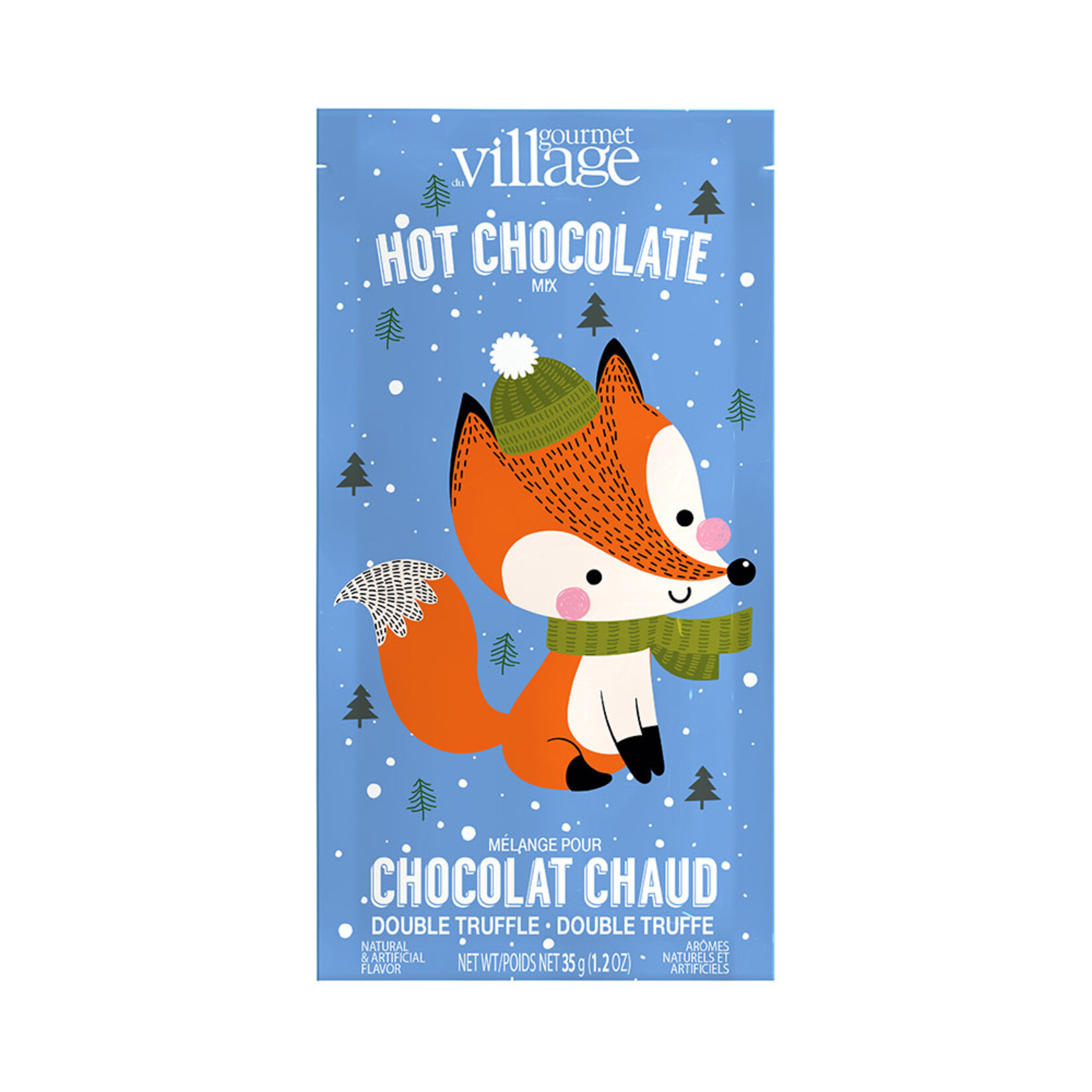 Gourmet du Village Mini chocolat chaud - Renard d'hiver