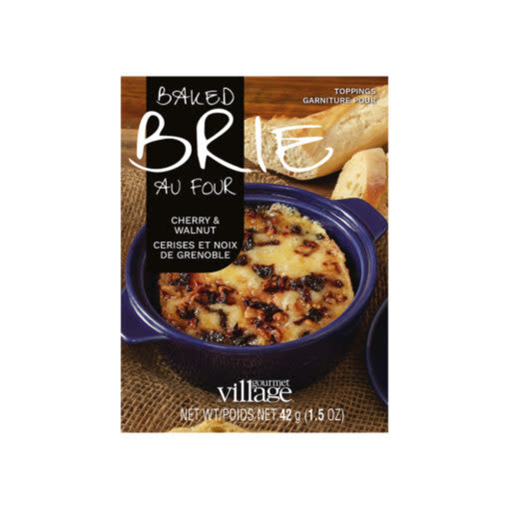 Gourmet du Village Mélange pour brie -  Cerise et noix
