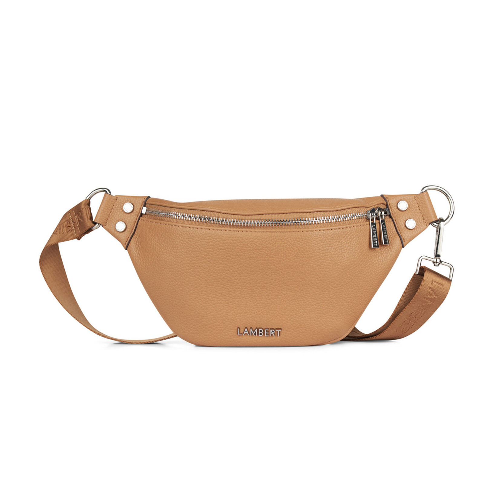 Lambert Le Sarah - Sac banane en cuir vegan - Camel