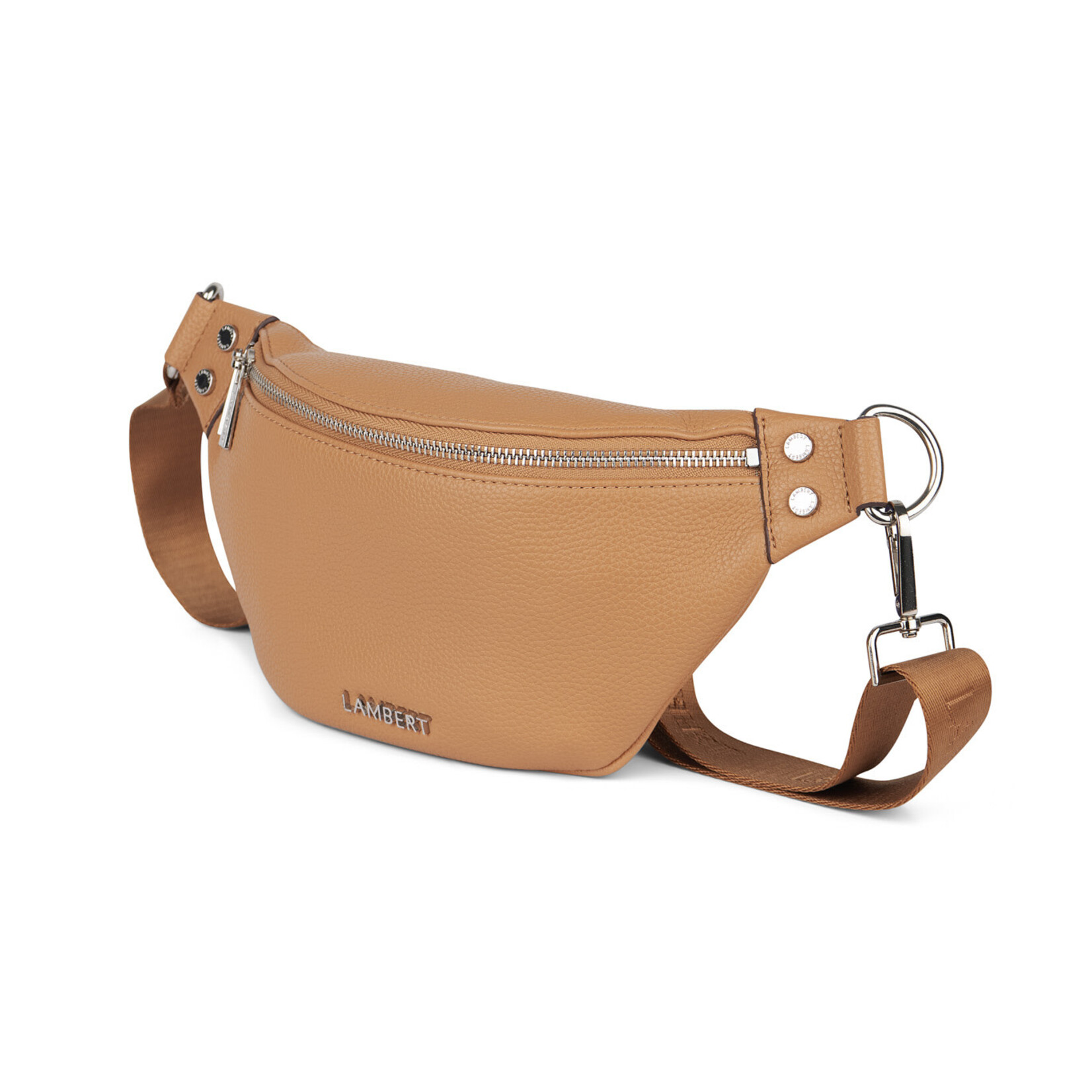 Lambert Le Sarah - Sac banane en cuir vegan - Camel