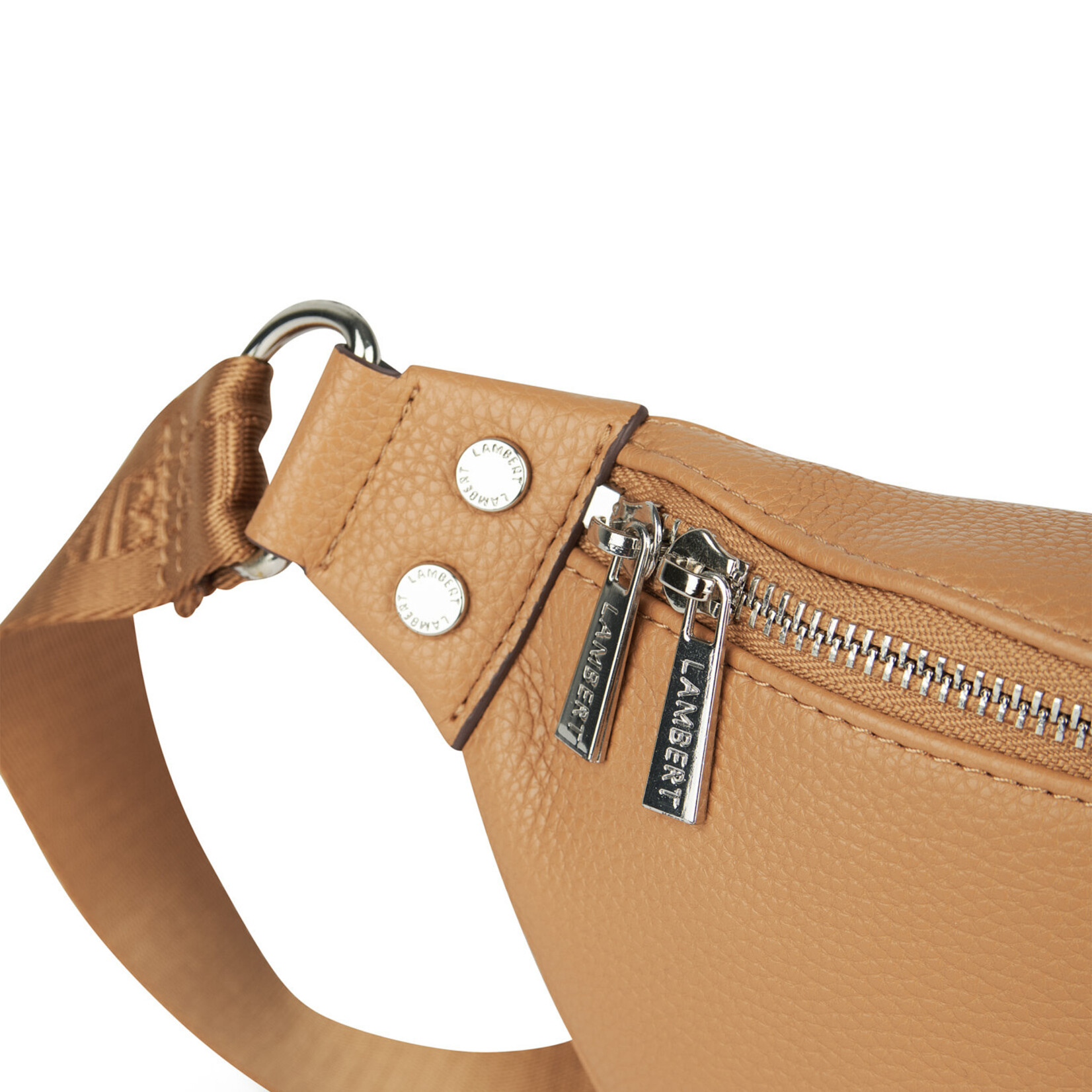 Lambert Le Sarah - Sac banane en cuir vegan - Camel
