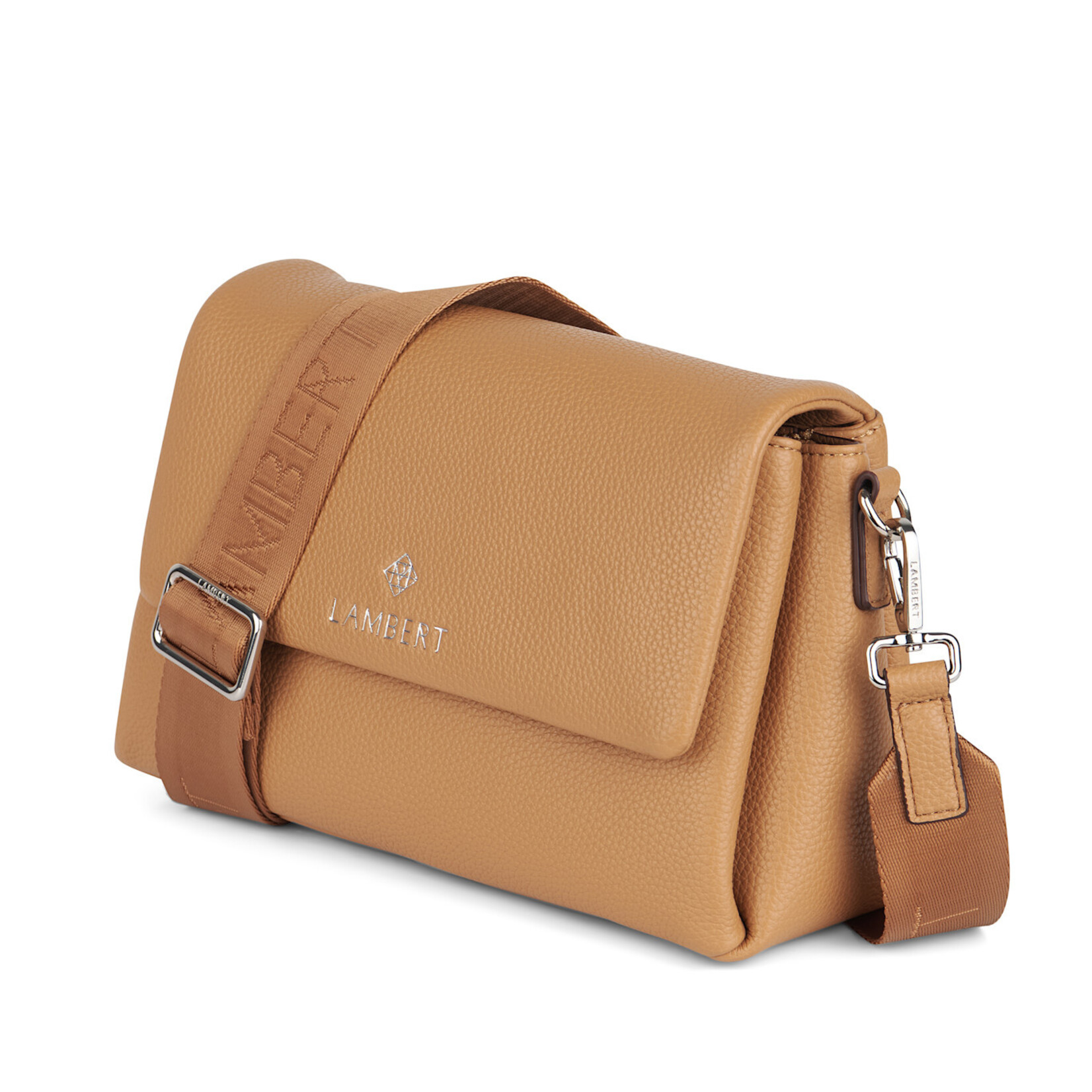Lambert Le Judy - Sac à main bandoulière en cuir vegan - Camel