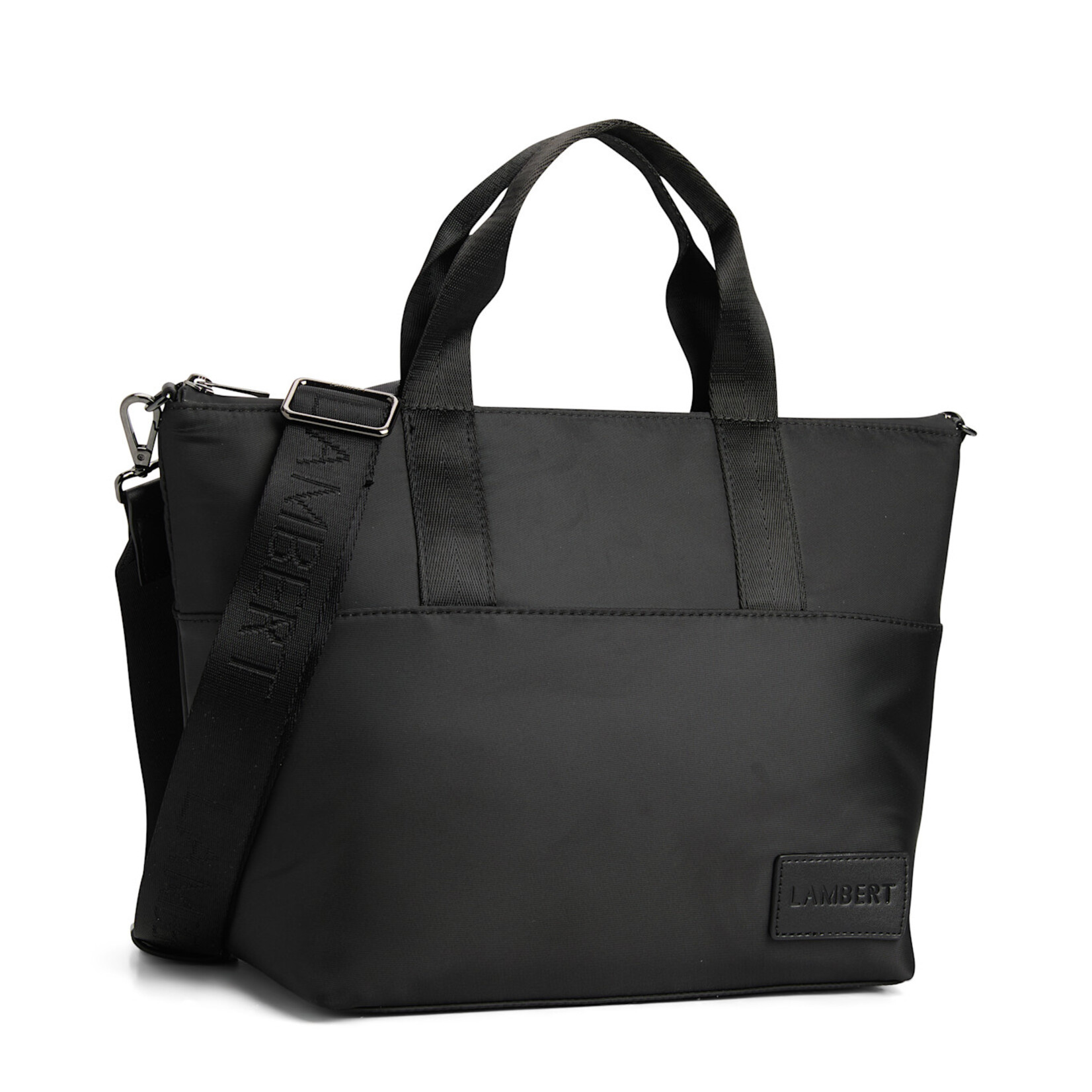 Lambert Le Hollie - Boîte à lunch 2-en-1 en nylon recyclé - Noir