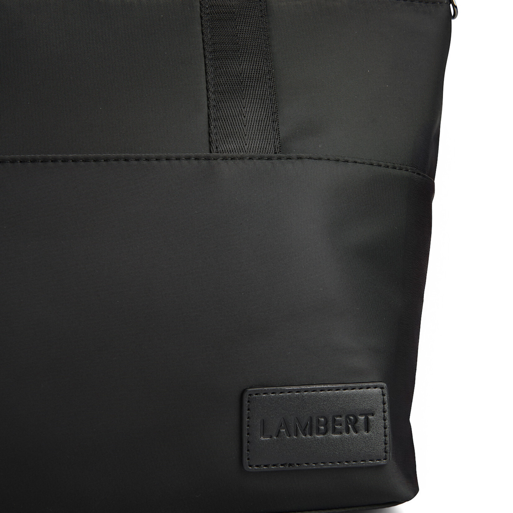 Lambert Le Hollie - Boîte à lunch 2-en-1 en nylon recyclé - Noir