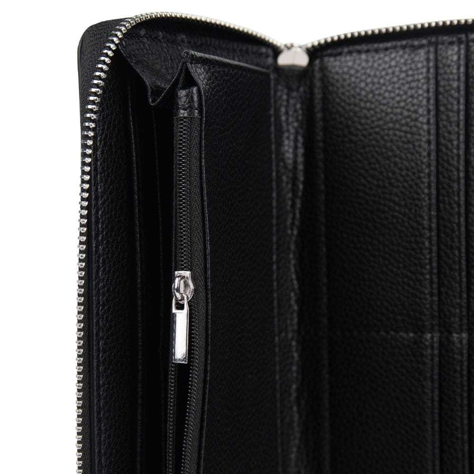 Lambert Le Mina - Portefeuille en cuir vegan - Noir