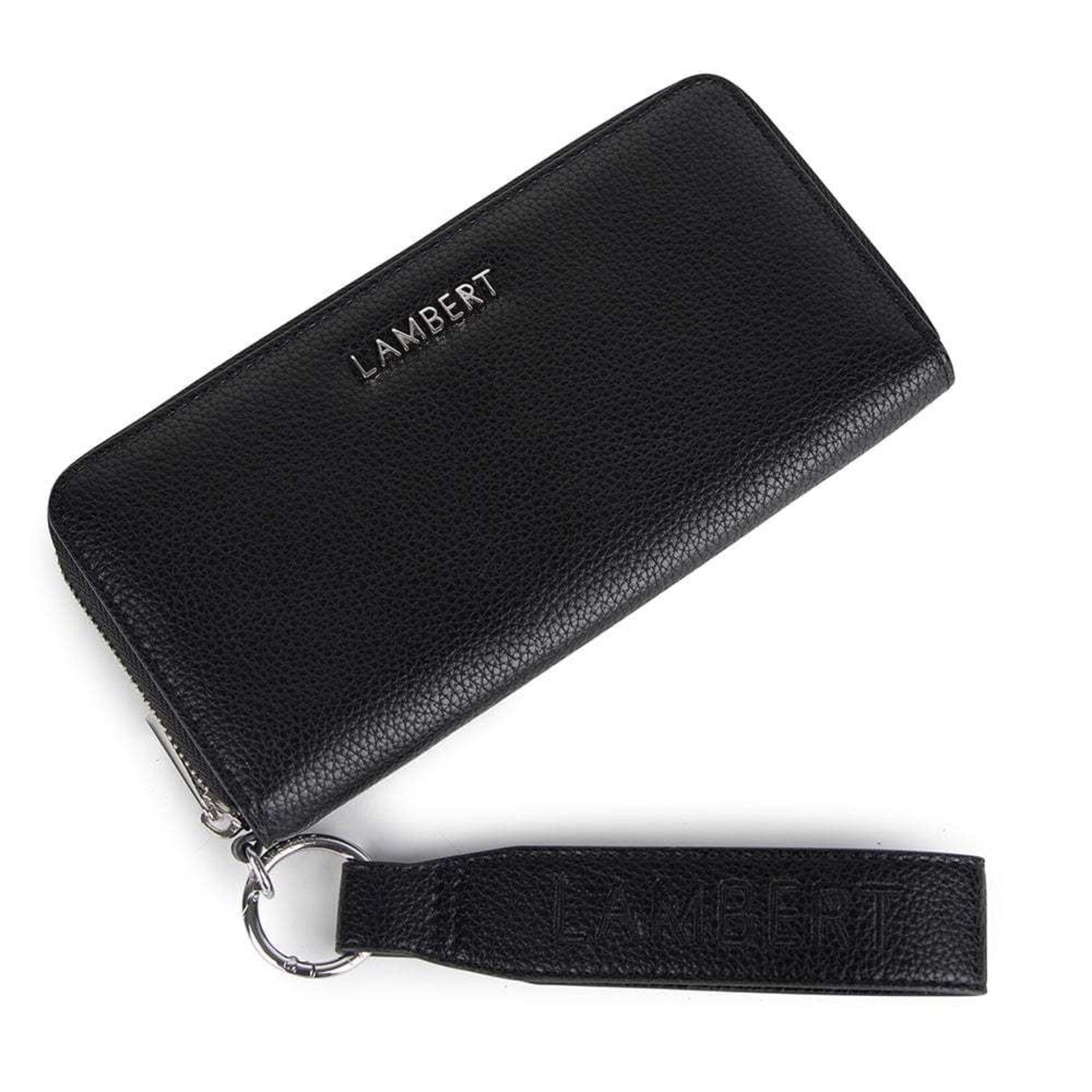 Lambert Le Mina - Portefeuille en cuir vegan - Noir