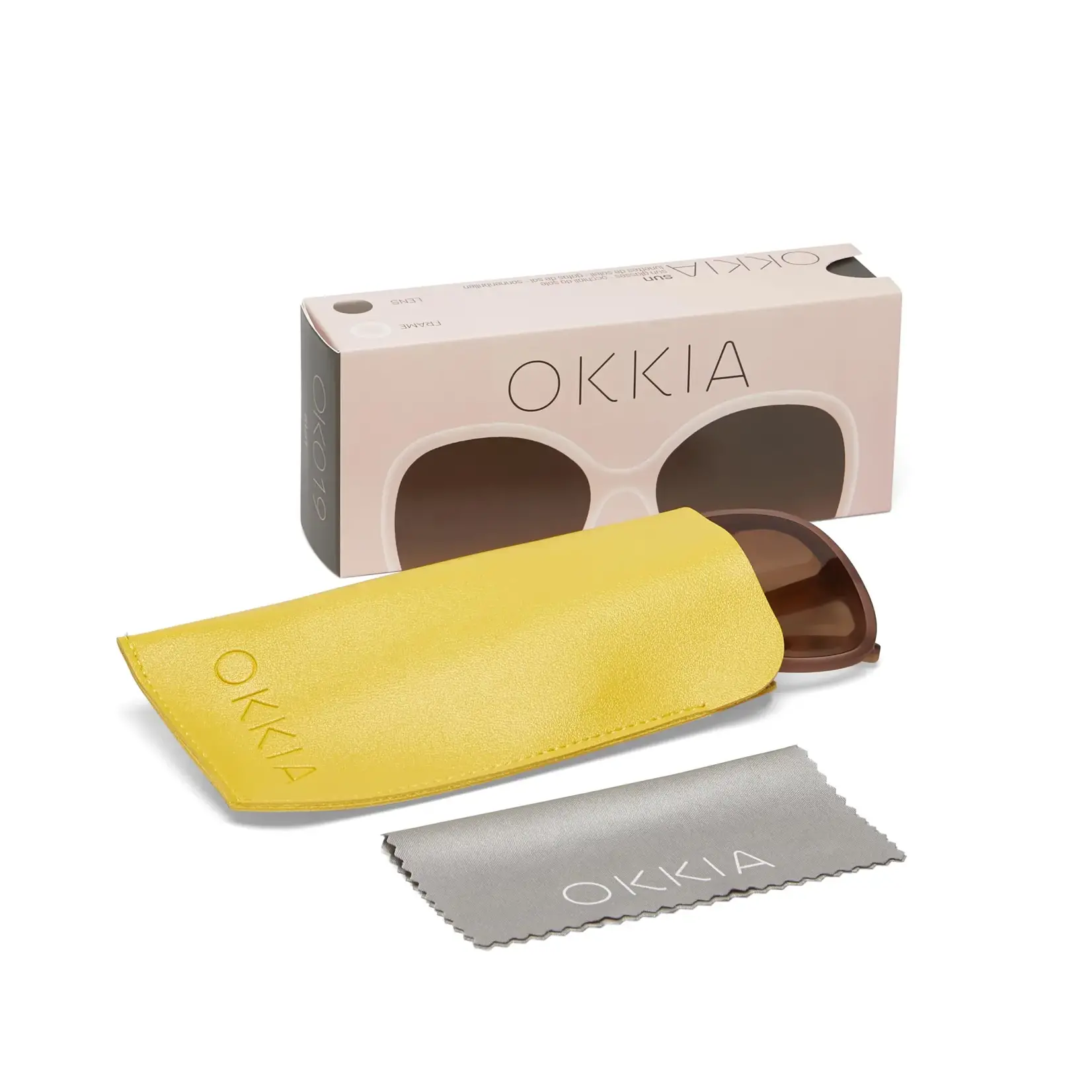OKKIA Lunettes soleil Anna - Rose  Havana