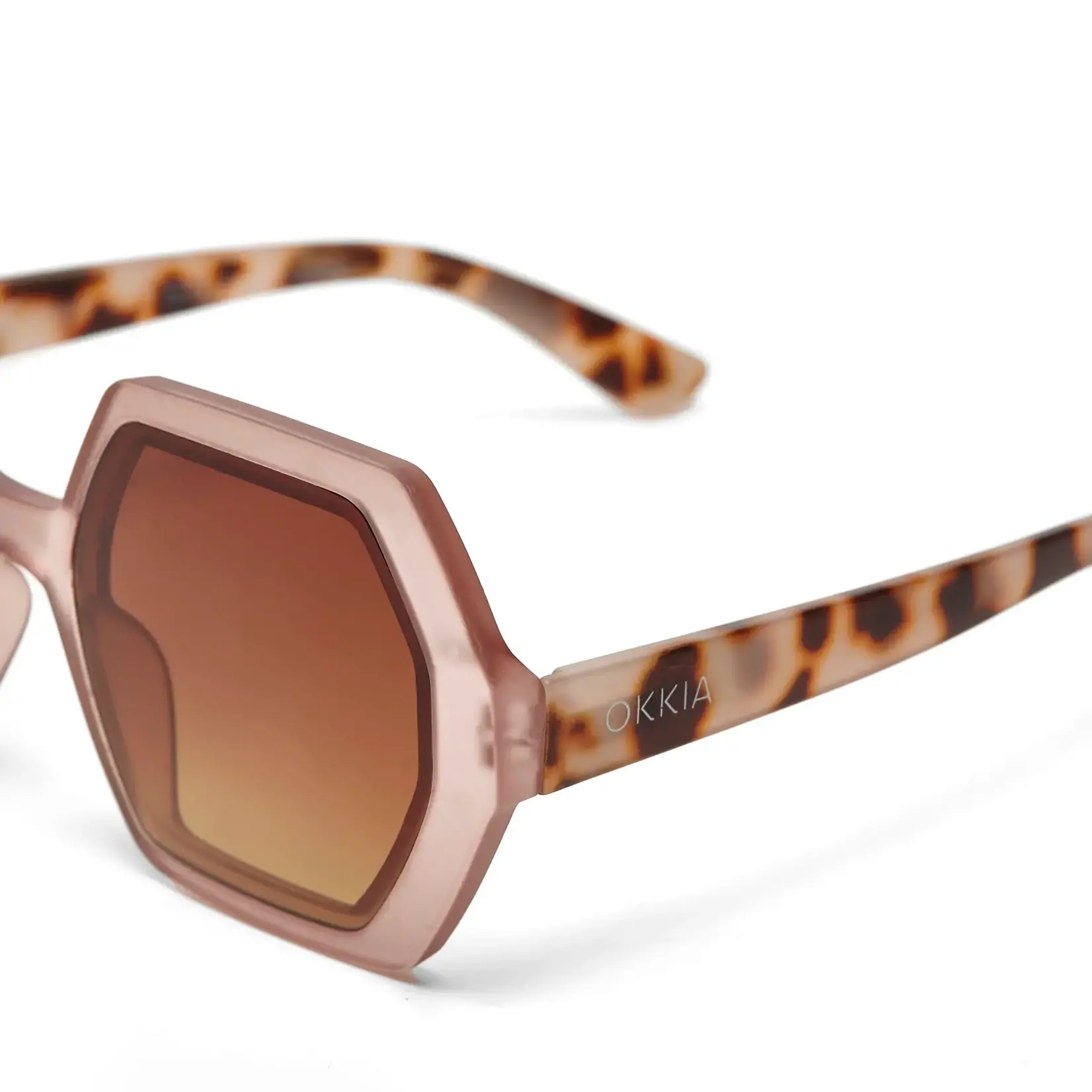 OKKIA Lunettes soleil Emma - Rose Havana